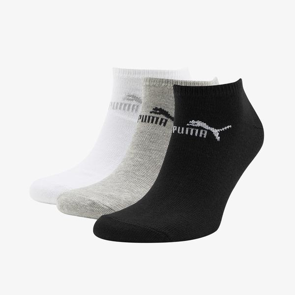 Puma Spor Ayakkabı-V 3'Lü Unisex Renkli Çorap