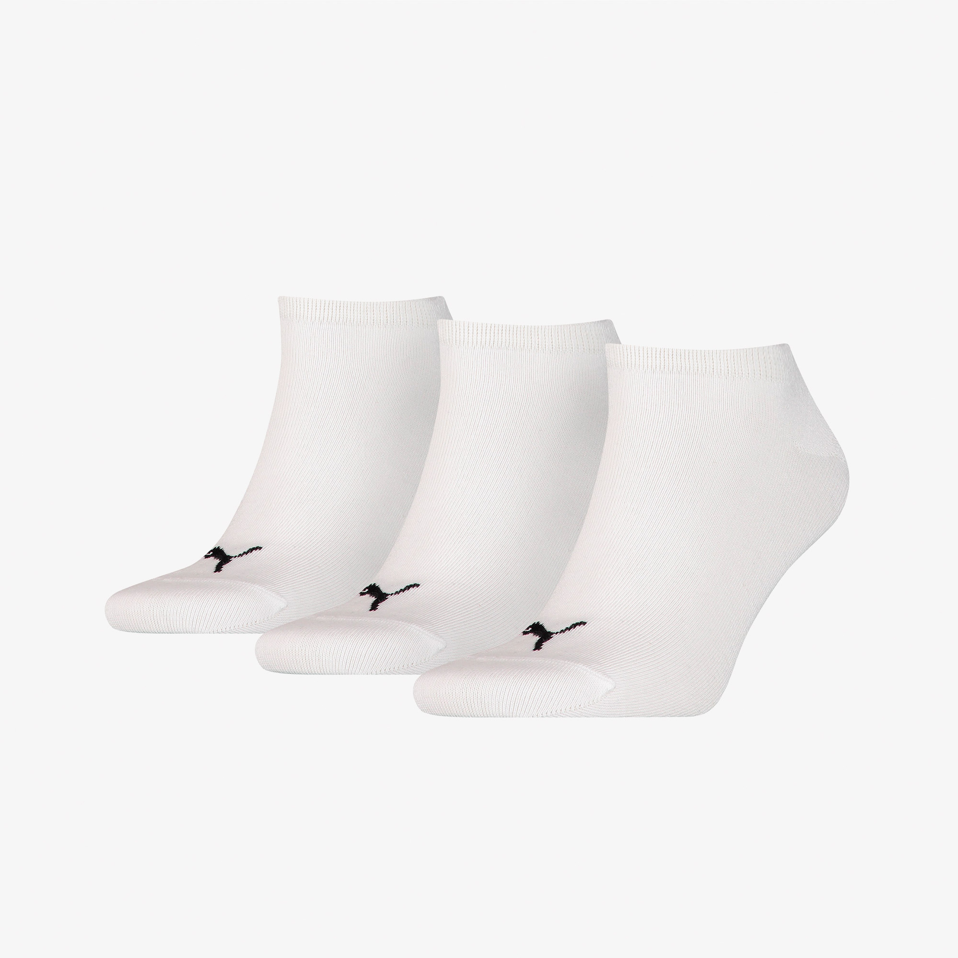 Puma Unısex Spor Ayakkabı Plaın 3'Lü Unisex Beyaz Çorap