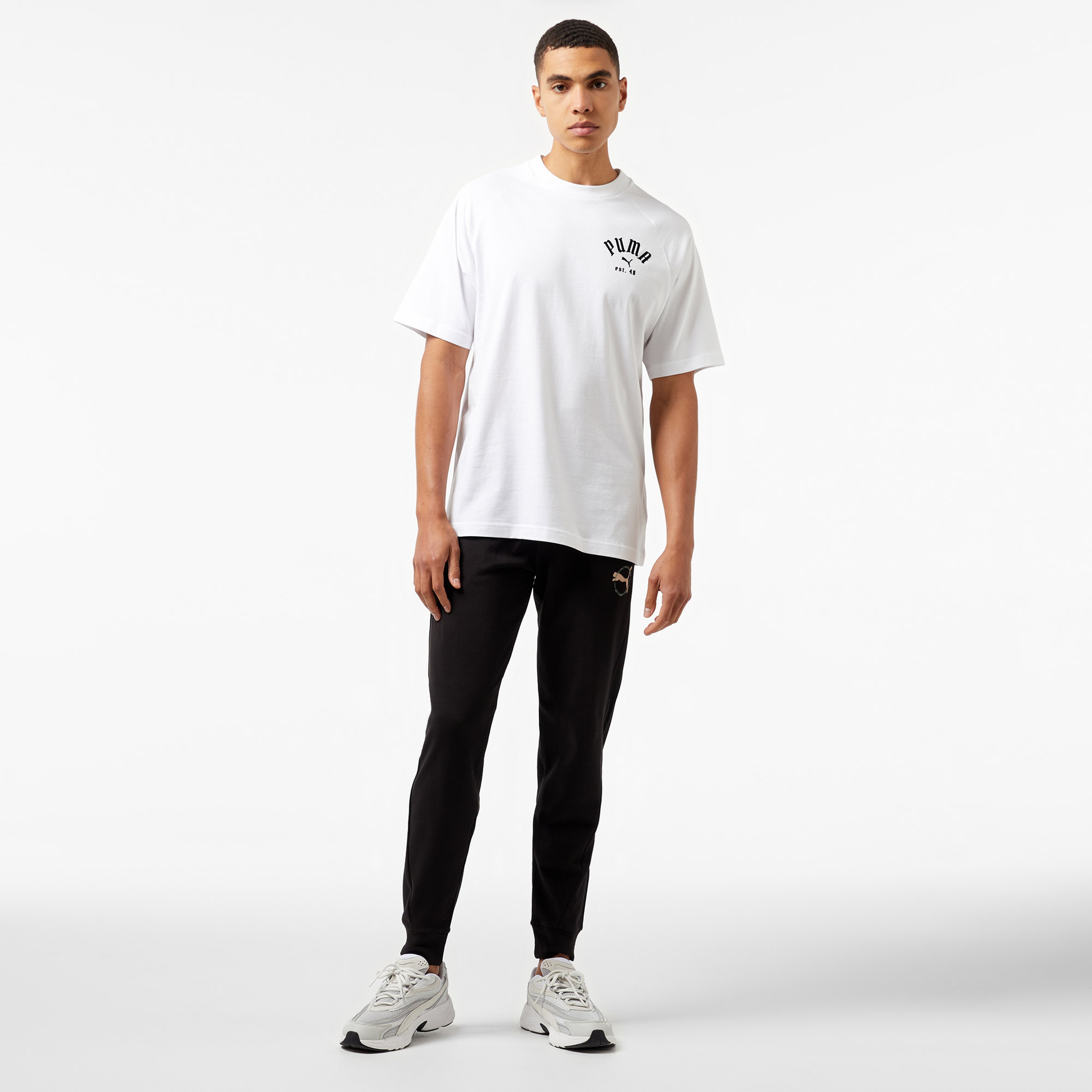 Puma Classıcs Relaxed Graphic Unisex Beyaz T-Shirt