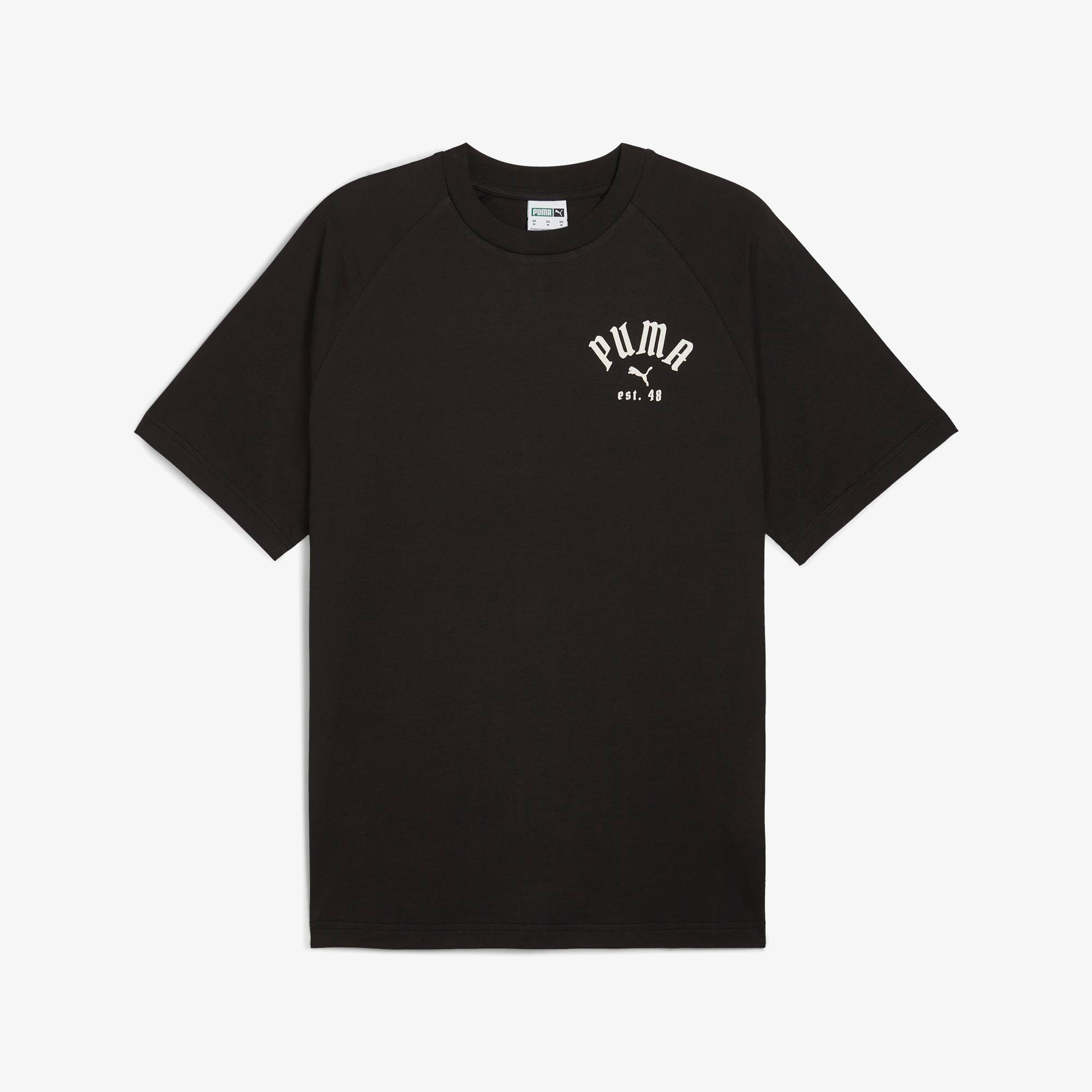 Puma Classıcs Relaxed Graphic Unisex Siyah T-Shirt