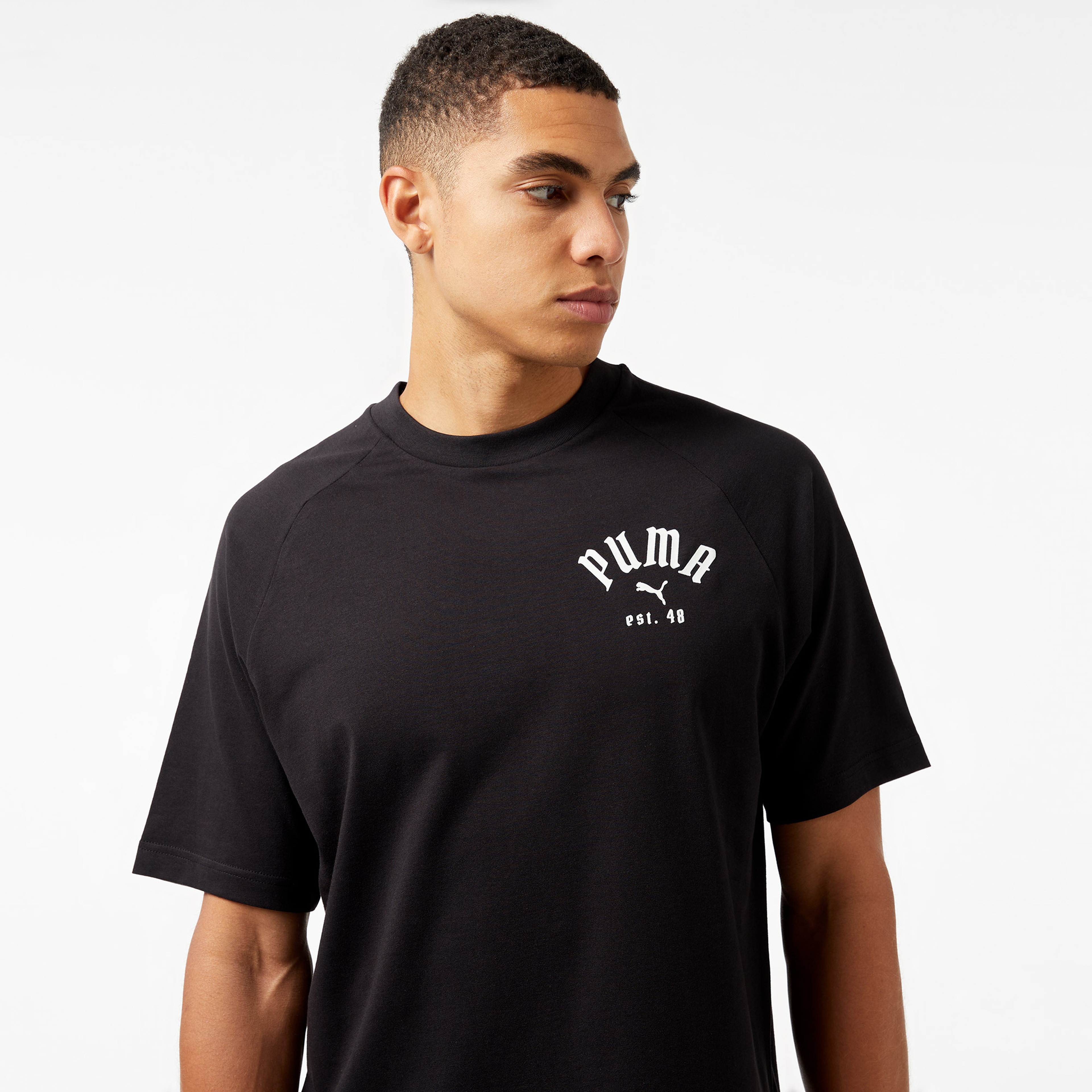 Puma Classıcs Relaxed Graphic Unisex Siyah T-Shirt