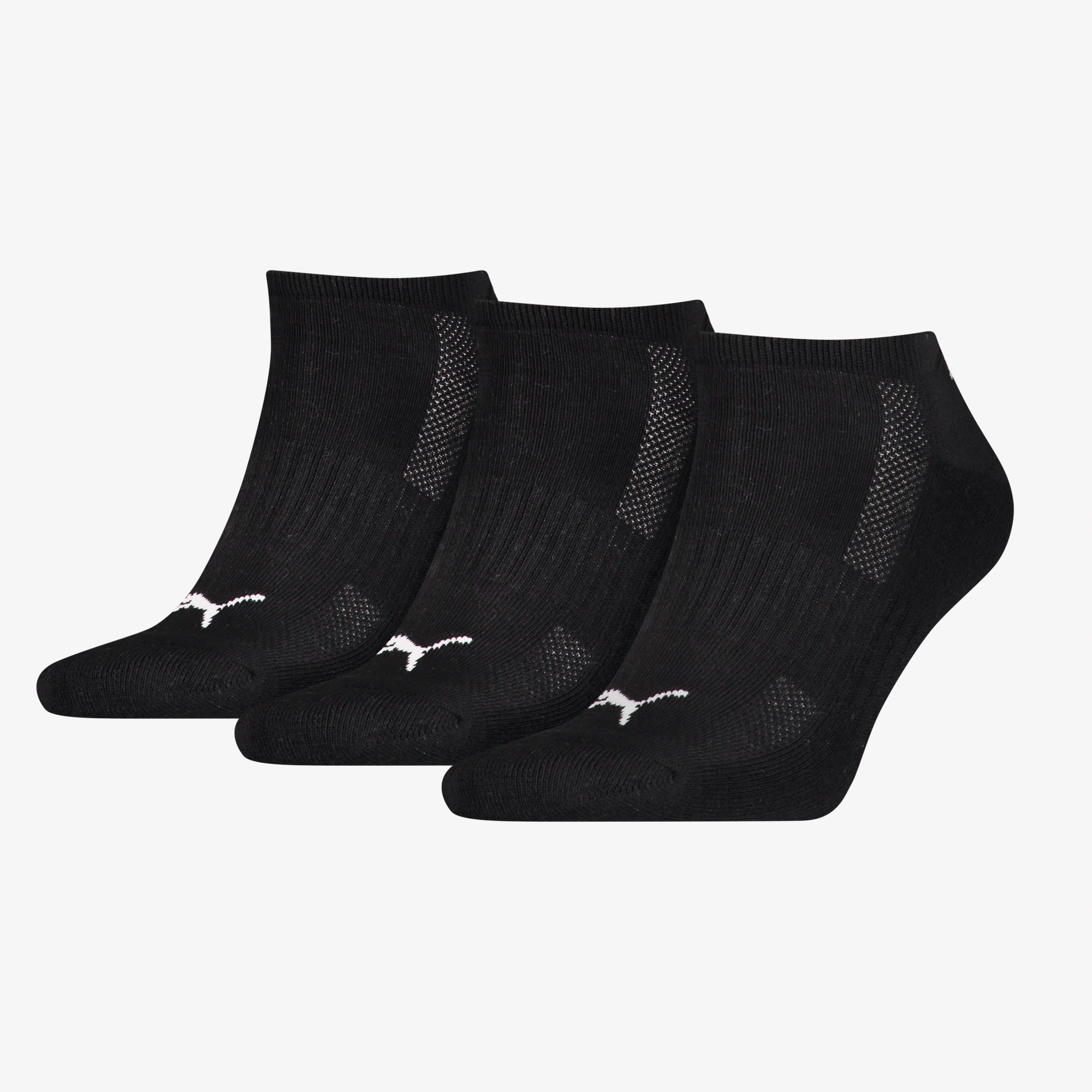 Puma Cushioned 3'lü Unisex Siyah Çorap