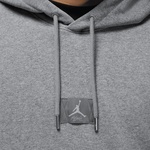 Jordan Flight Fleece Pullover Erkek Gri Hoodie
