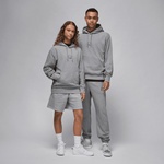 Jordan Flight Fleece Pullover Erkek Gri Hoodie