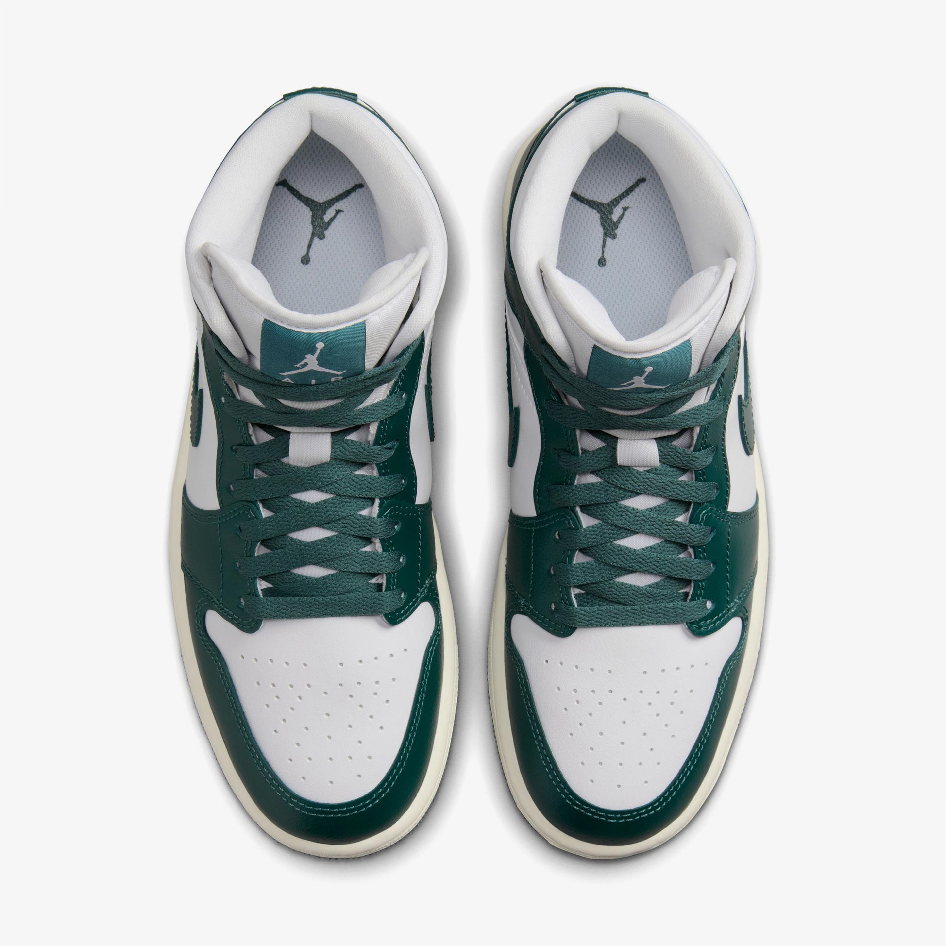 Jordan Air Jordan 1 Mid Kadın Beyaz Sneaker