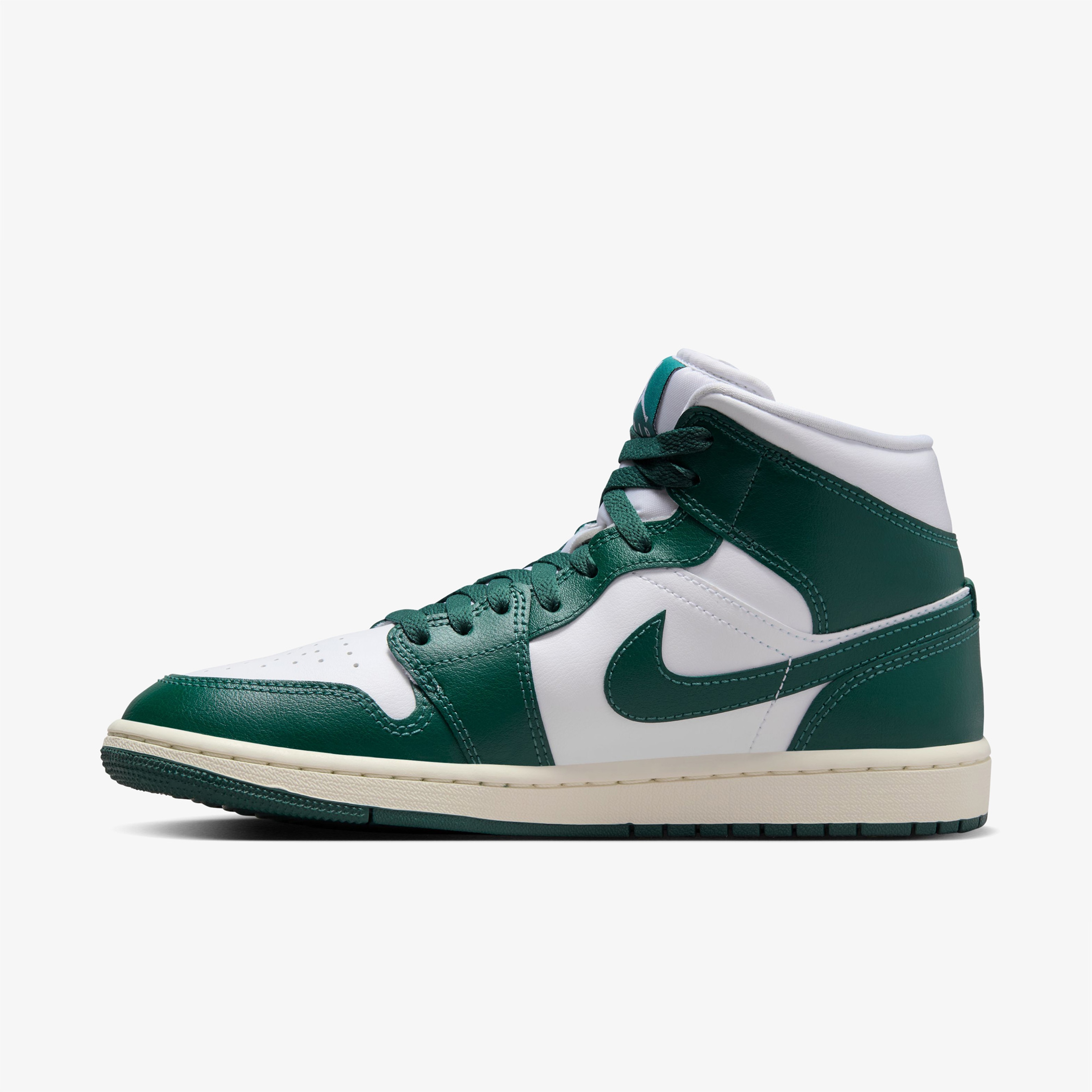 Jordan Air Jordan 1 Mid Kadın Beyaz Sneaker