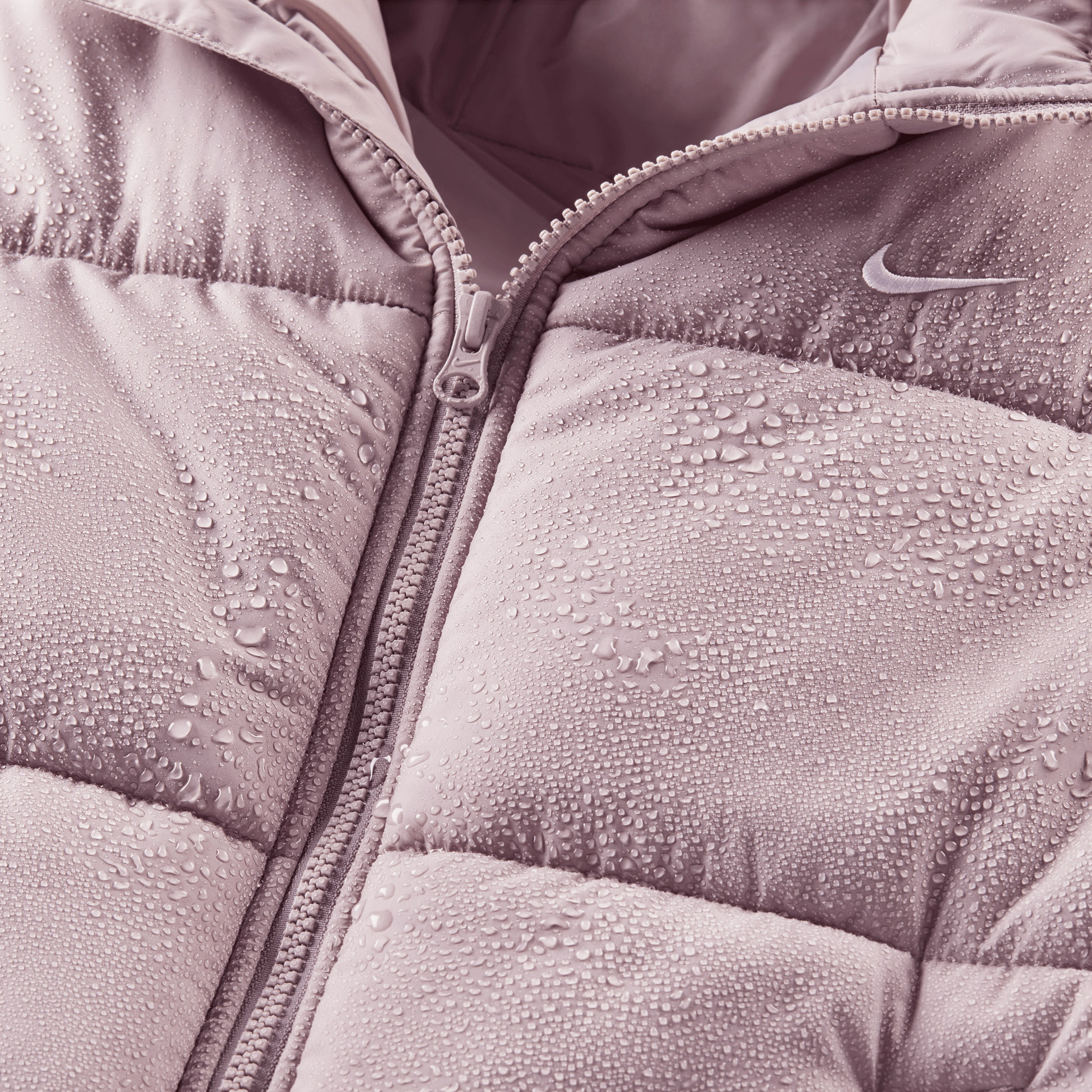 Nike Sportswear Classic Puffer Kadın Pembe Mont