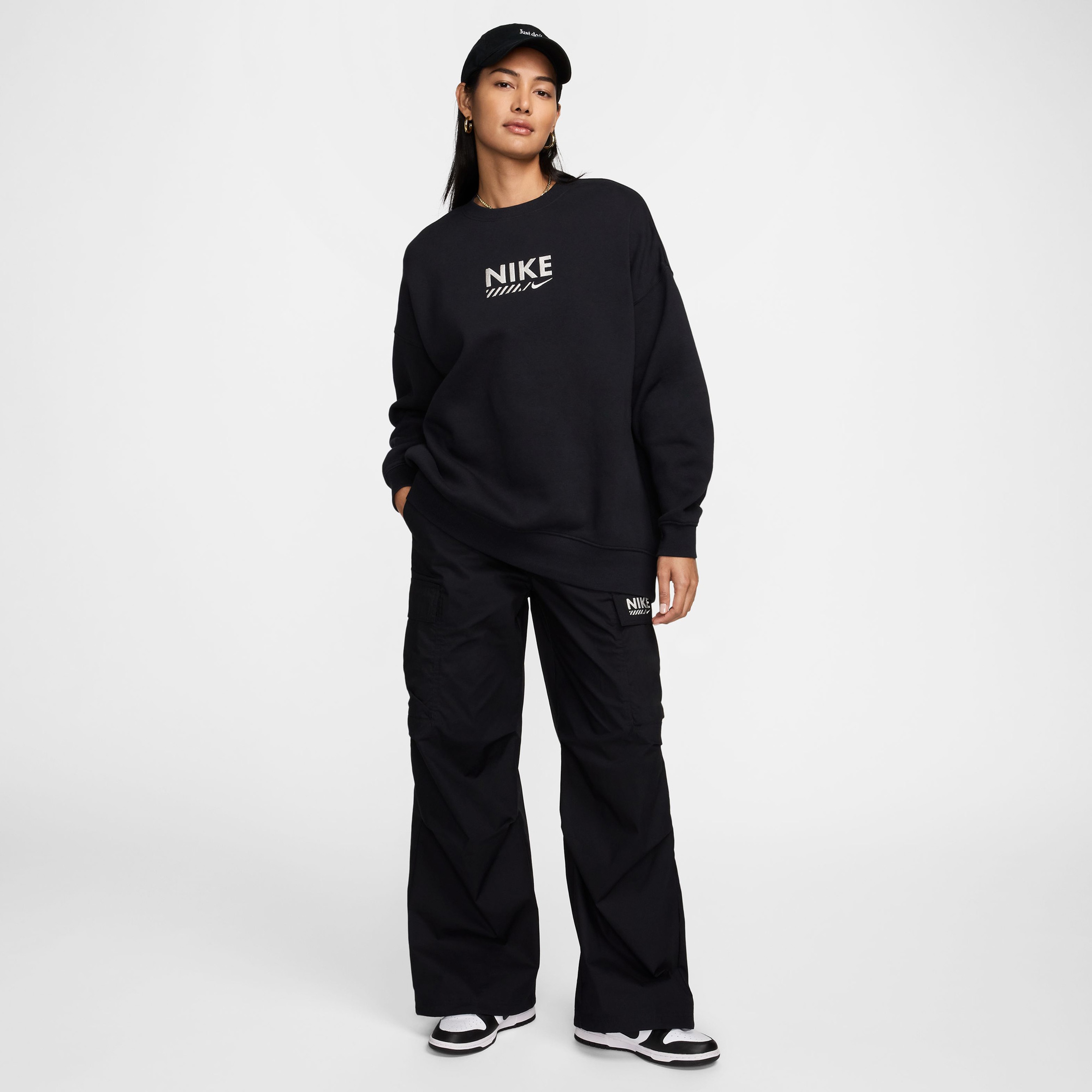 Nike Sportswear Kadın Siyah Sweatshirt