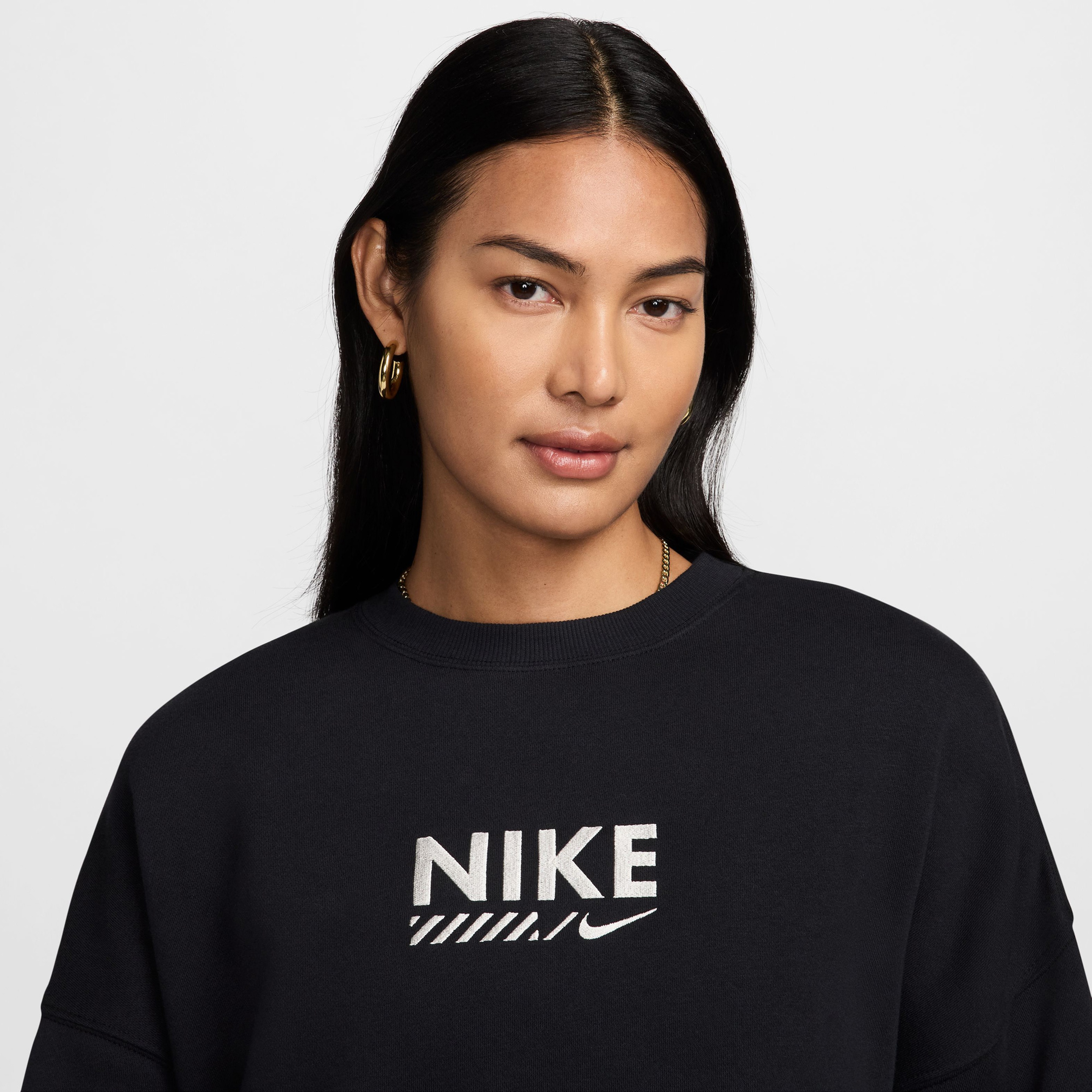 Nike Sportswear Kadın Siyah Sweatshirt