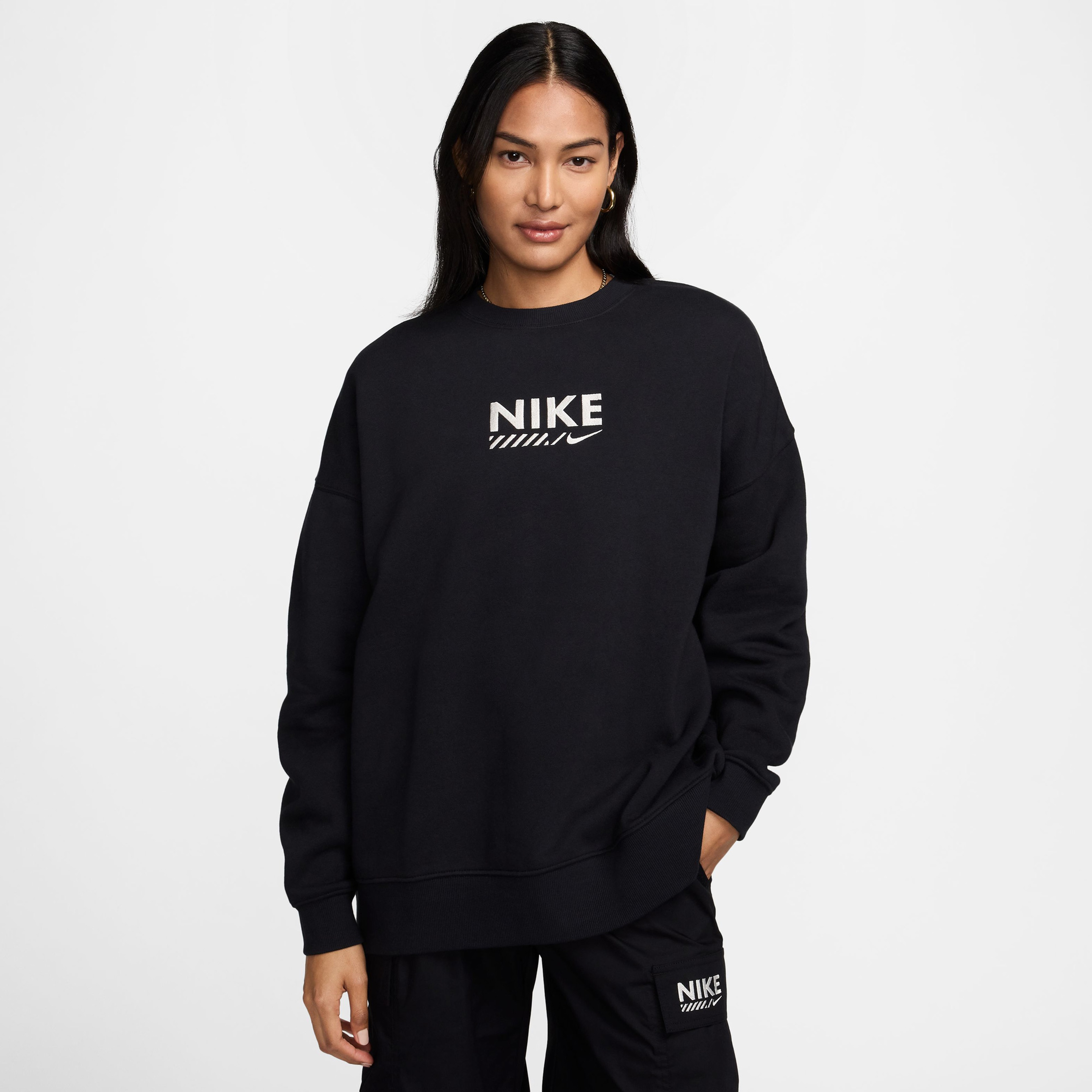 Nike Sportswear Kadın Siyah Sweatshirt