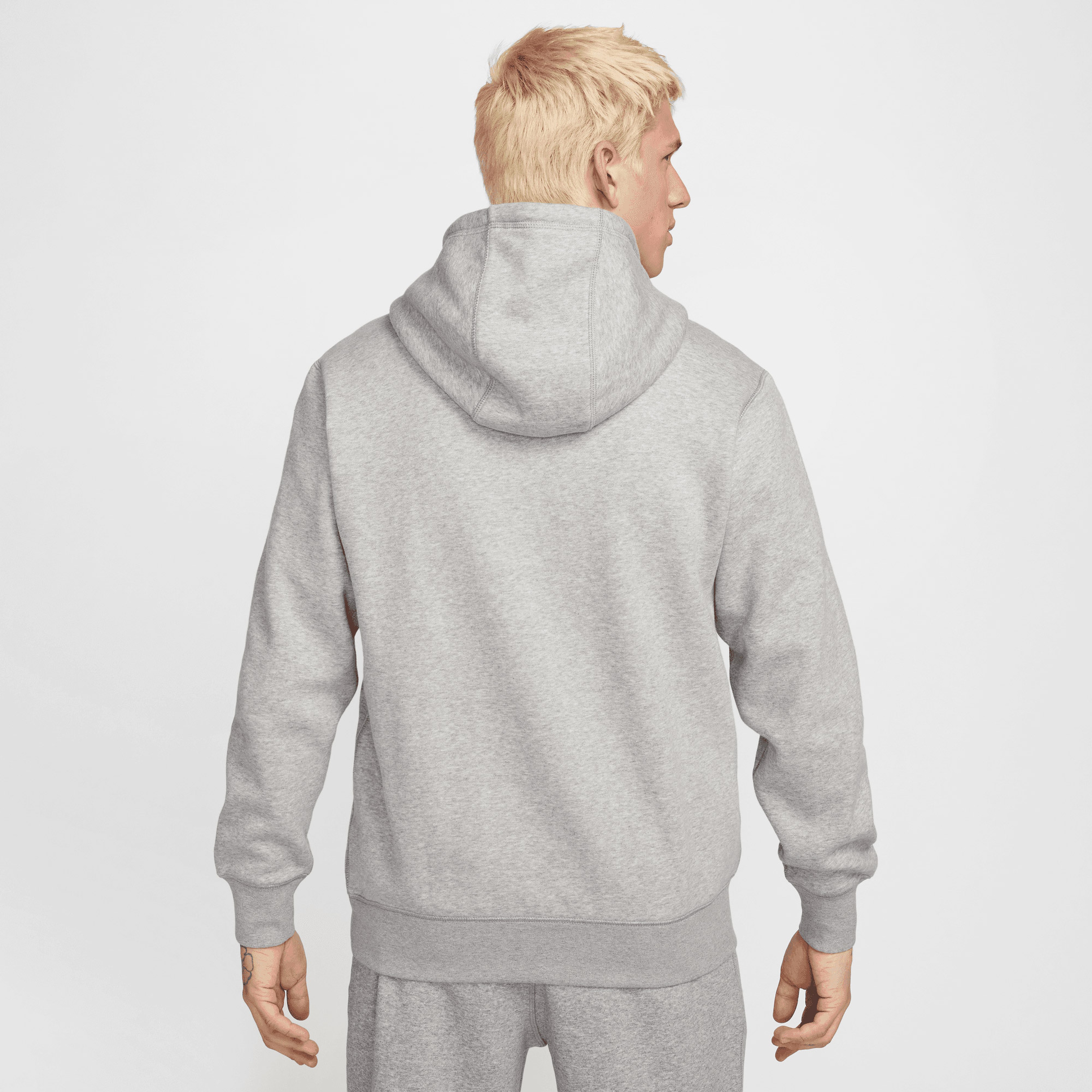 Nike Club Erkek Siyah Hoodie