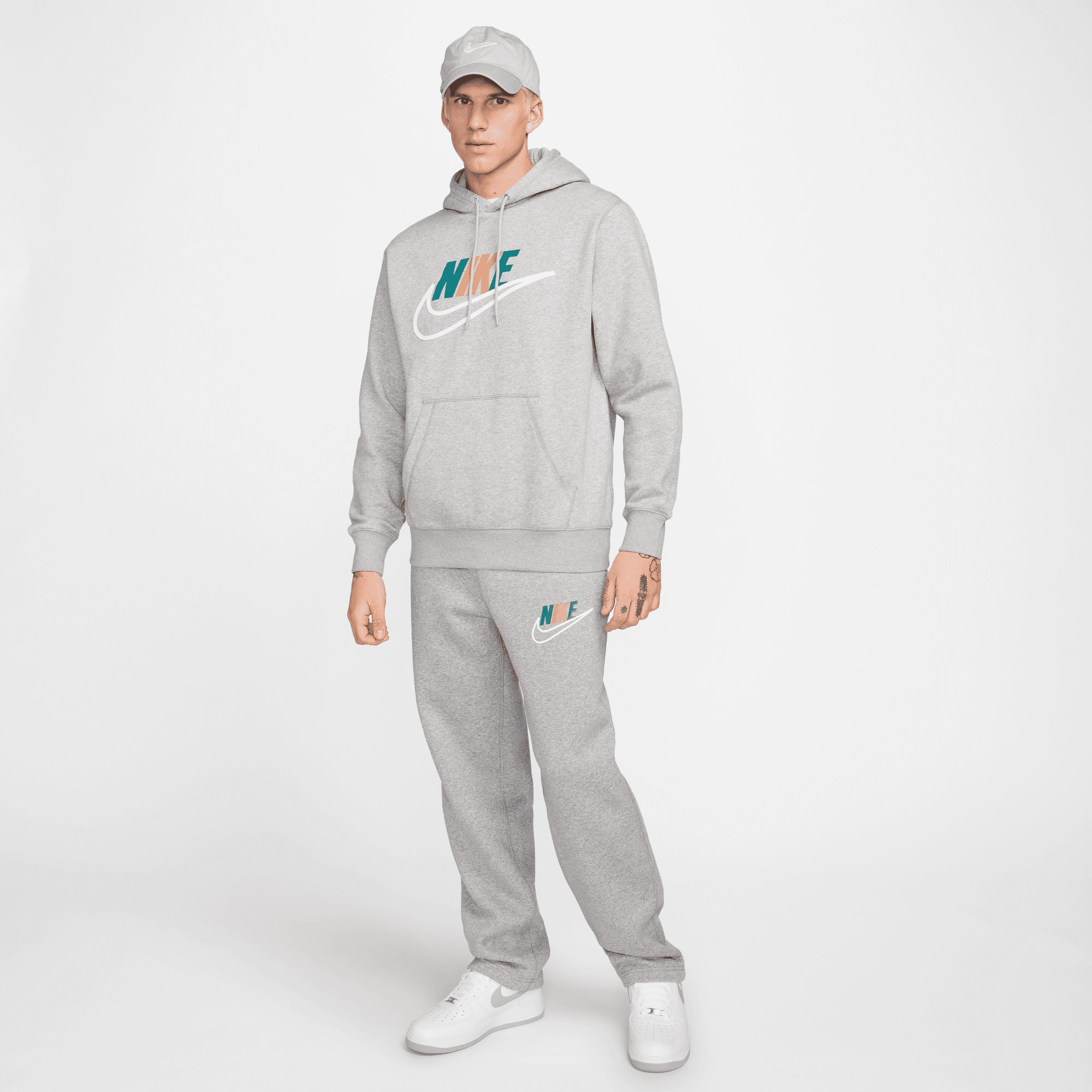 Nike Club Erkek Siyah Hoodie