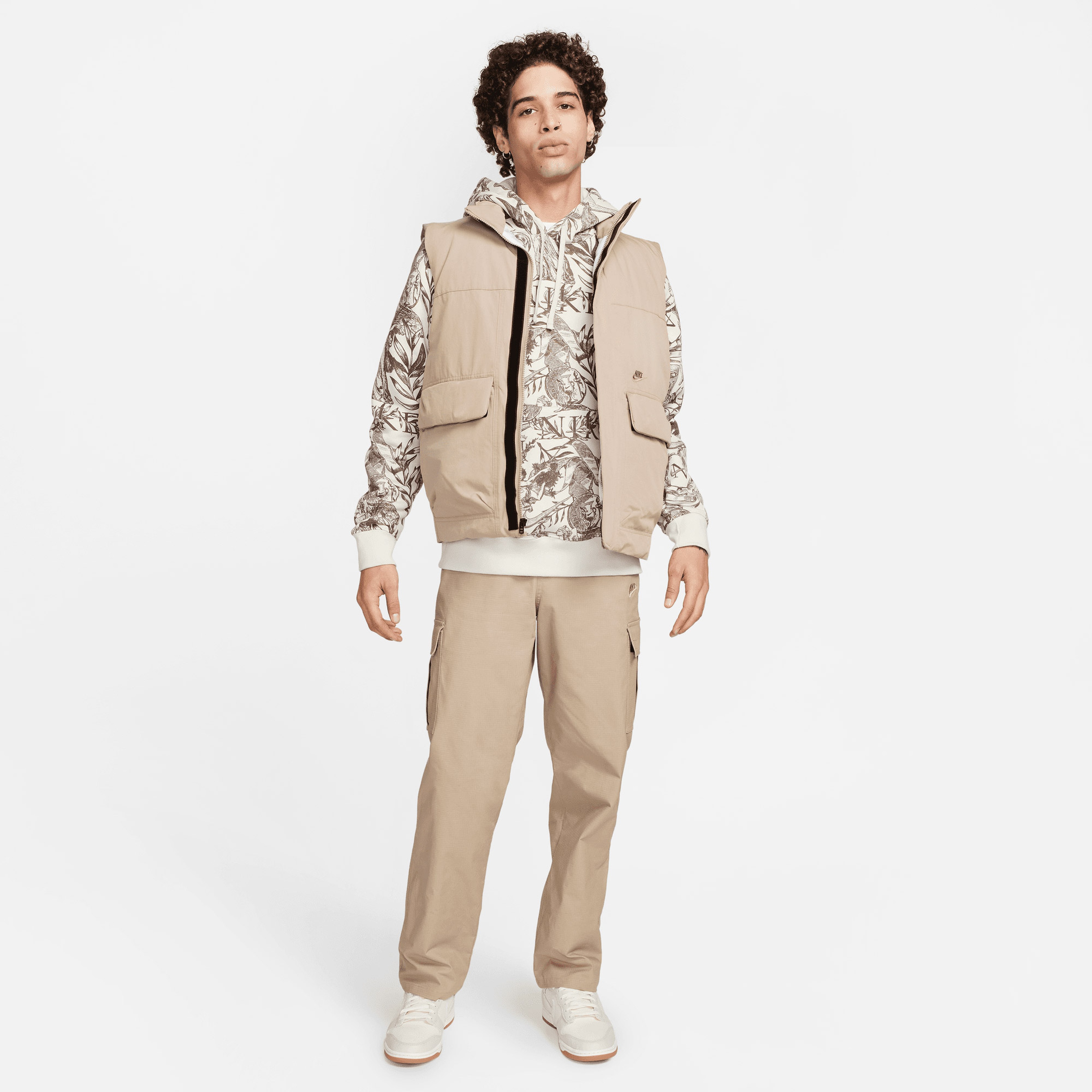 Nike Club Erkek Kahverengi Eşofman Altı