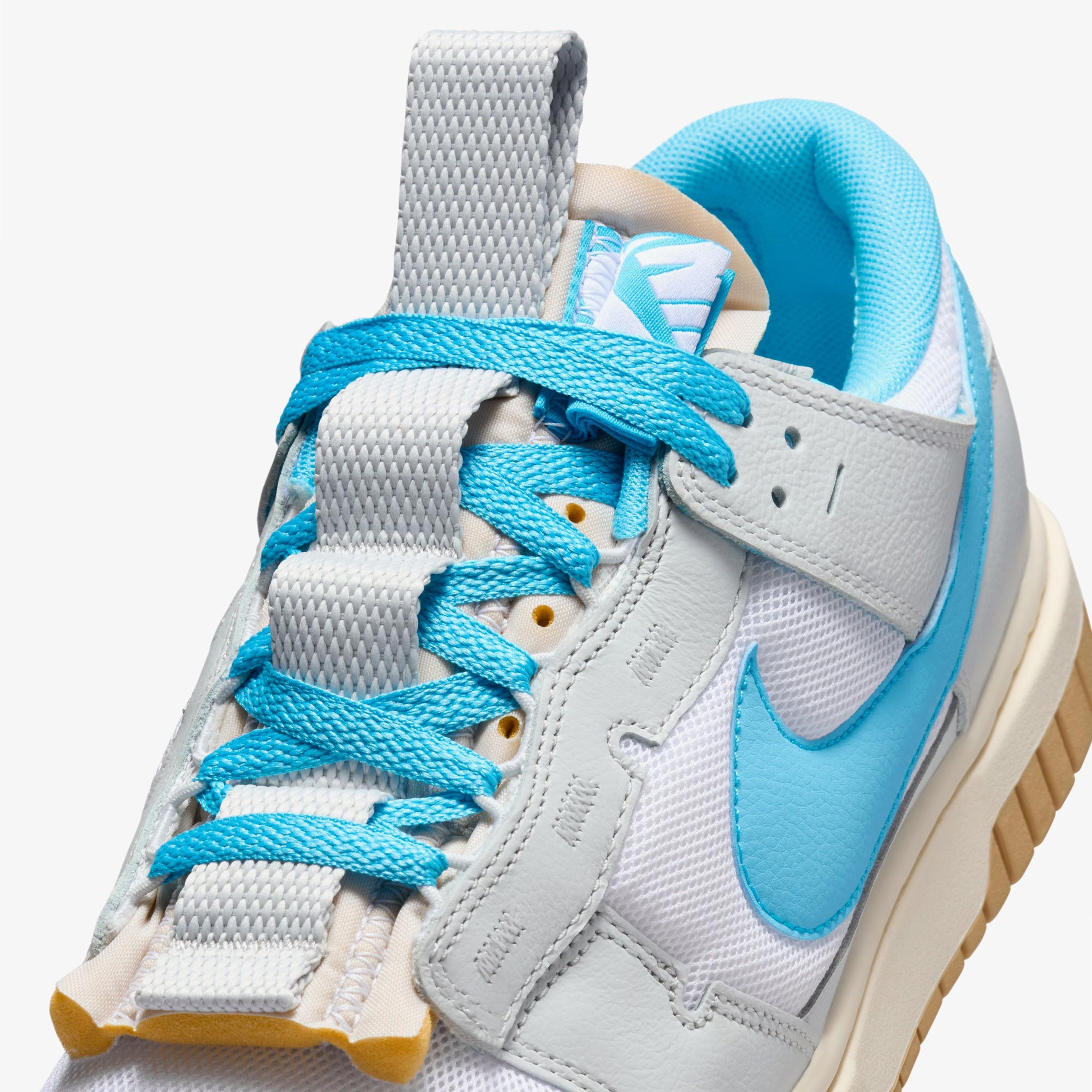 Nike Air Dunk Jumbo Erkek Gri Sneaker