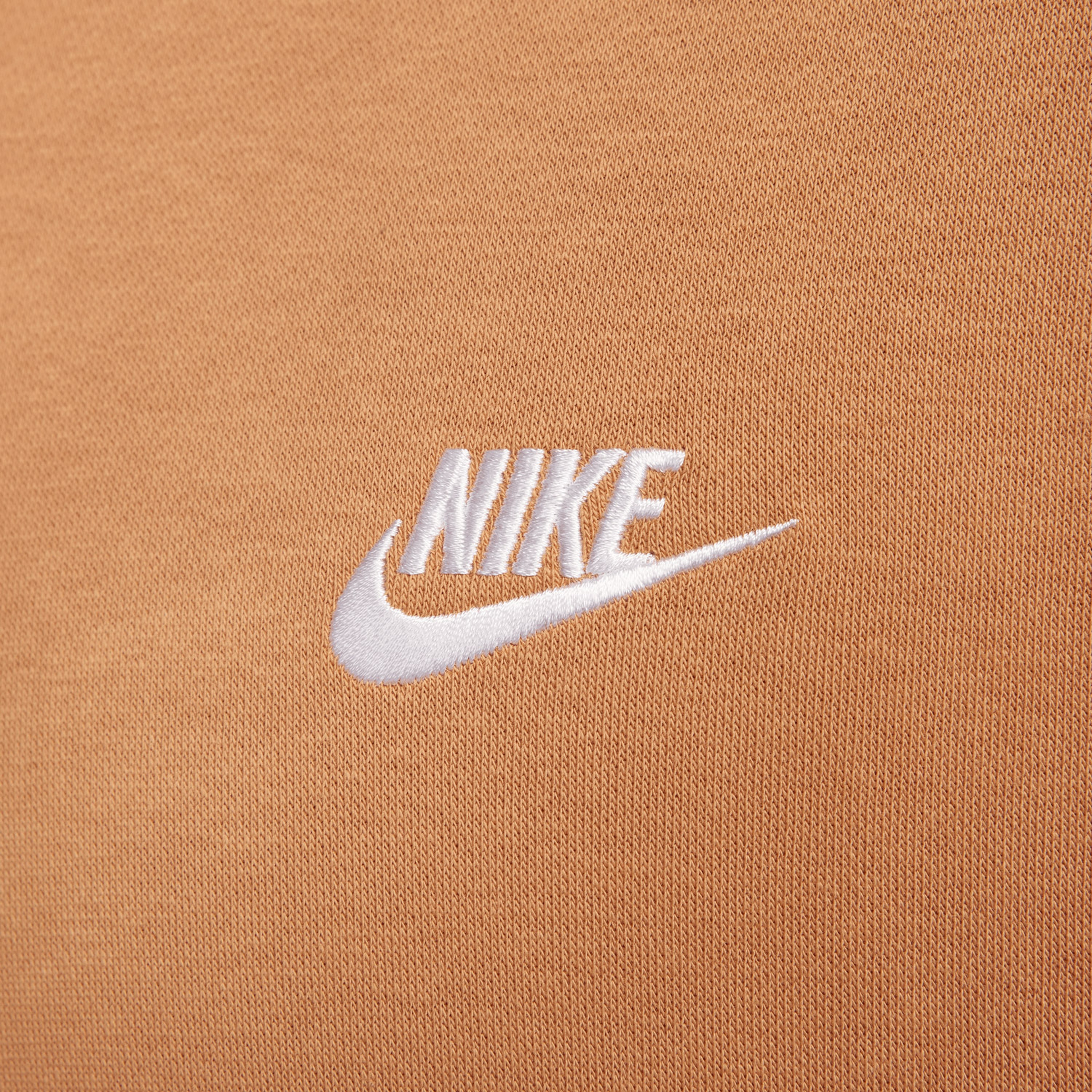 Nike Sportswear Club Fleece Erkek Kahverengi Hoodie