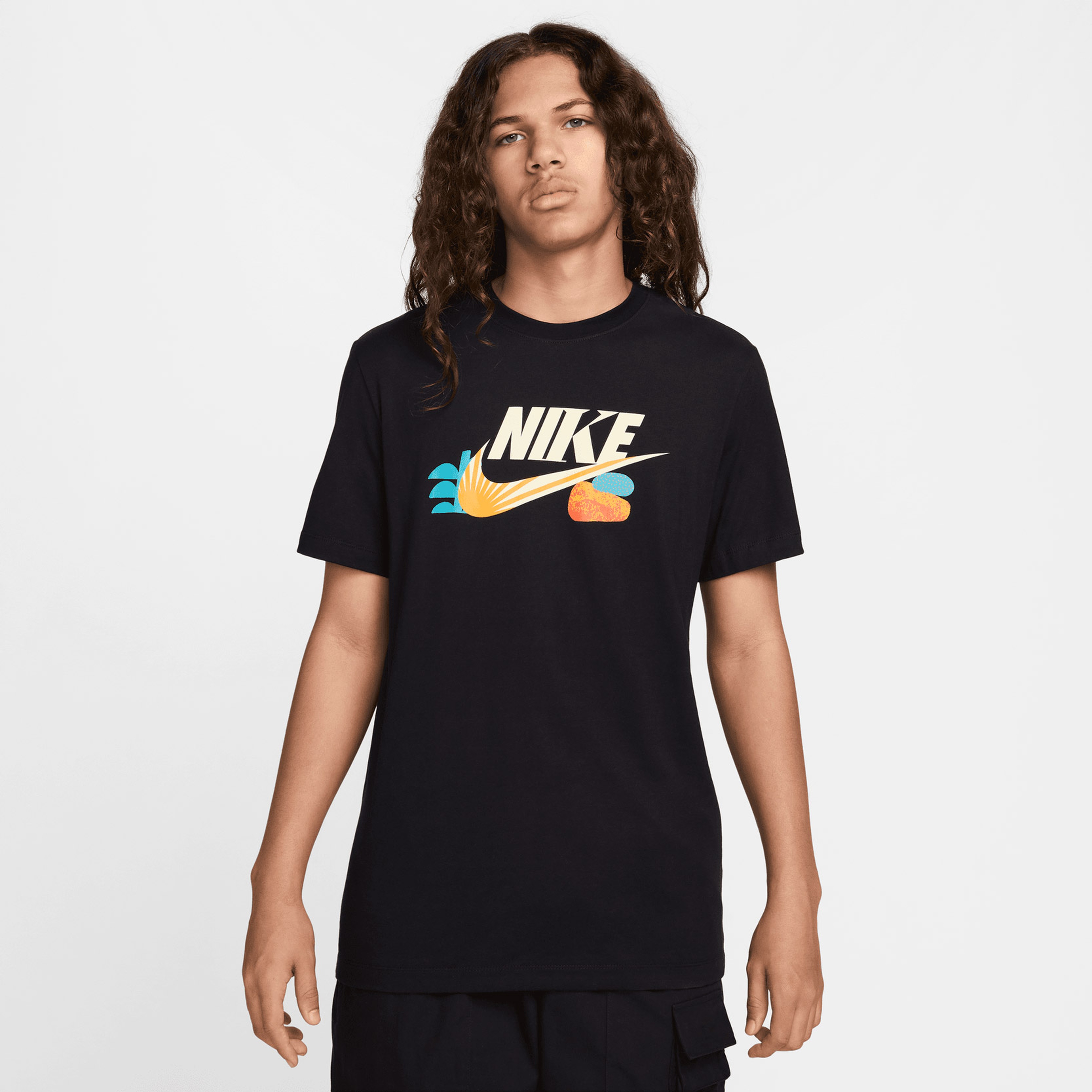 Nike Sportswear Erkek Siyah T-Shirt