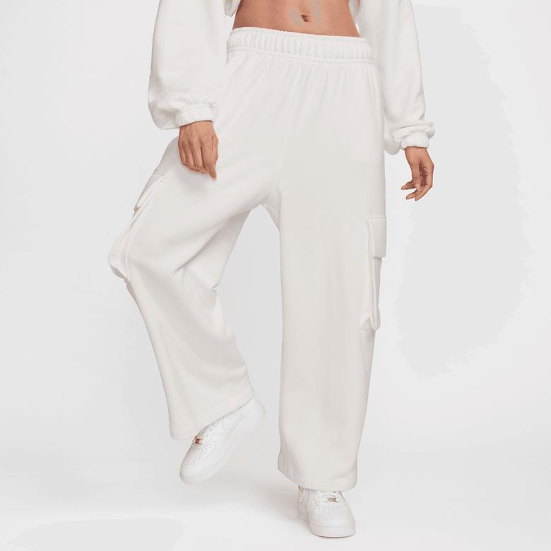 Nike Sportswear Dance Kadın Krem Rengi Eşofman Altı