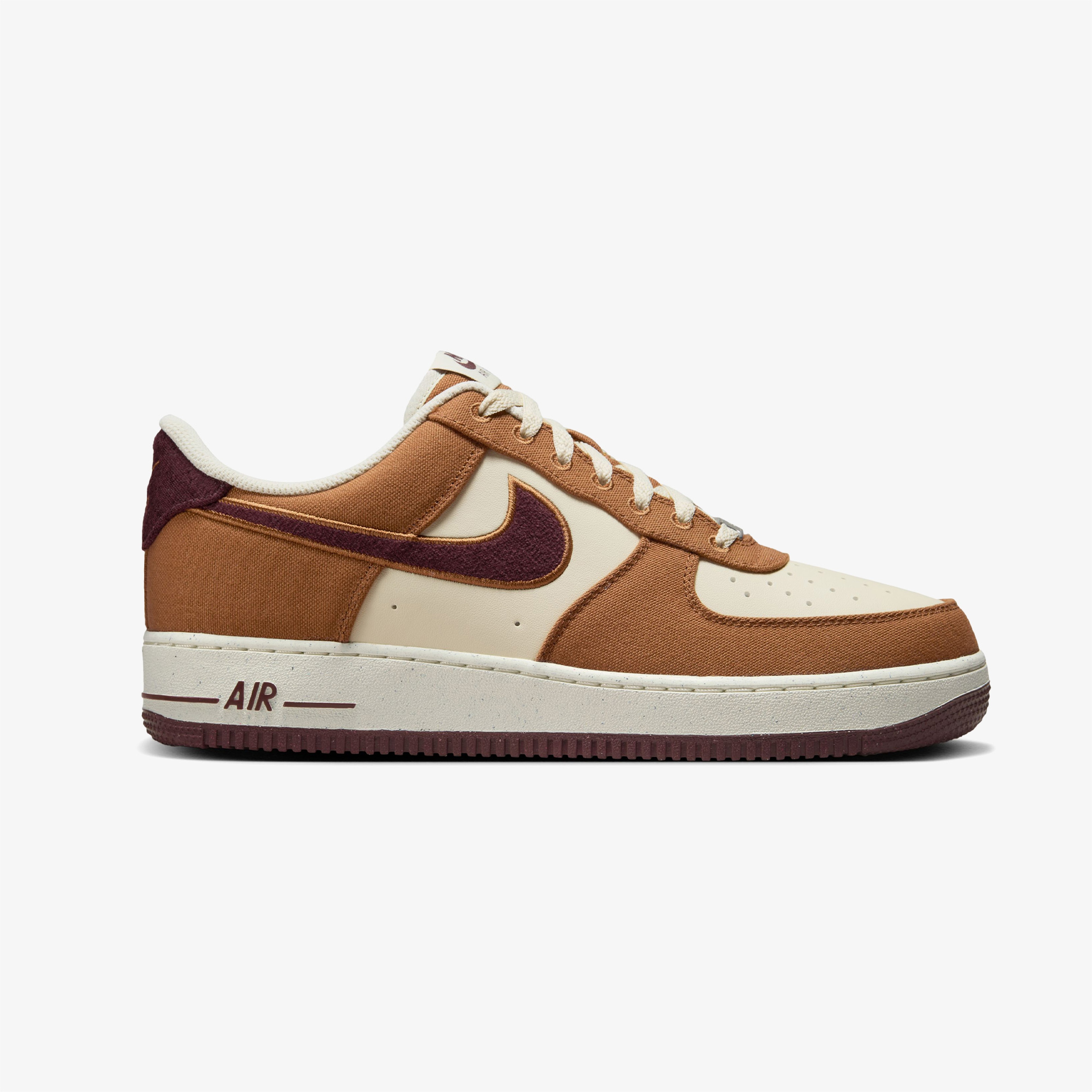 Nike Air Force 1 '07 Lv8 Erkek Kahverengi Sneaker