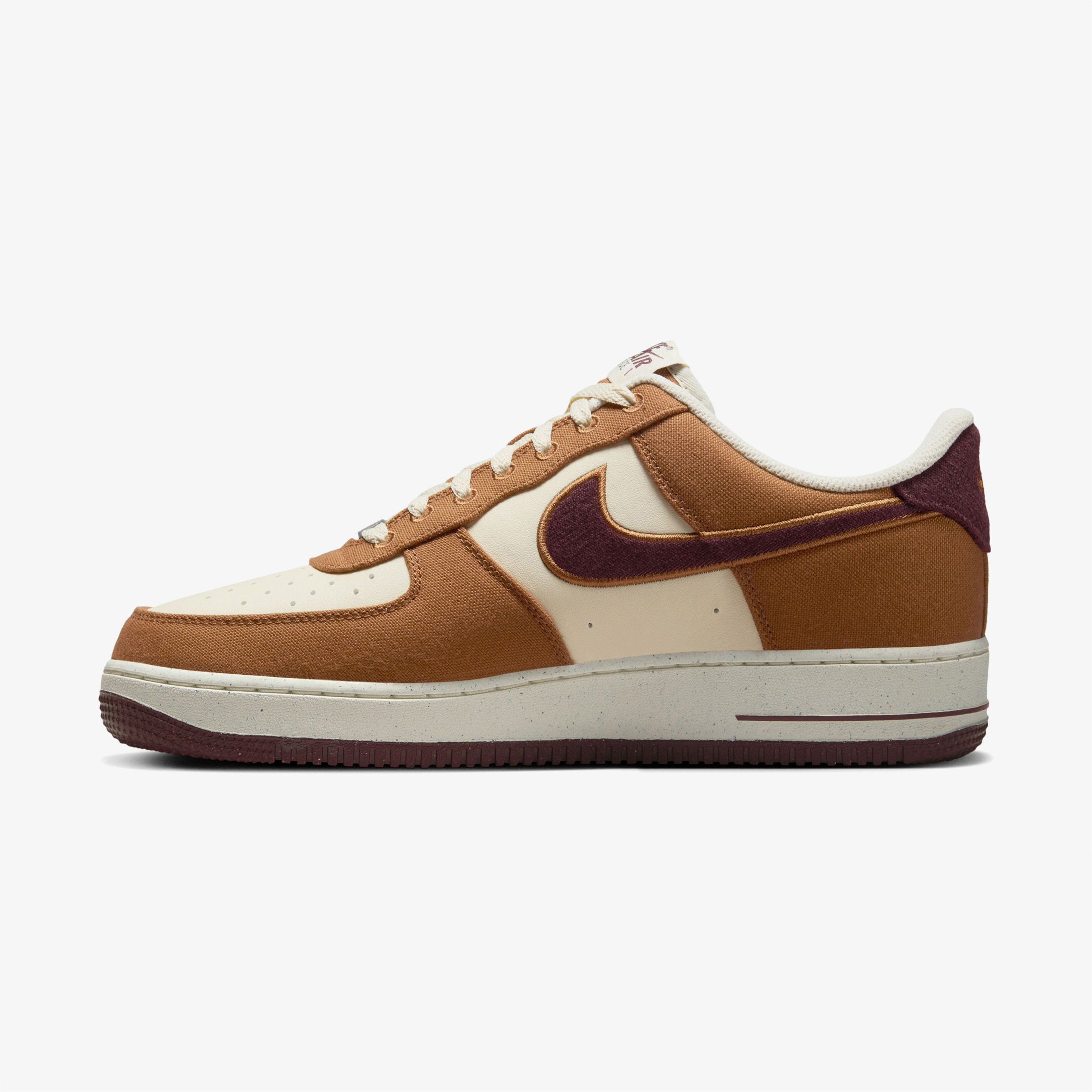 Nike Air Force 1 '07 Lv8 Erkek Kahverengi Sneaker