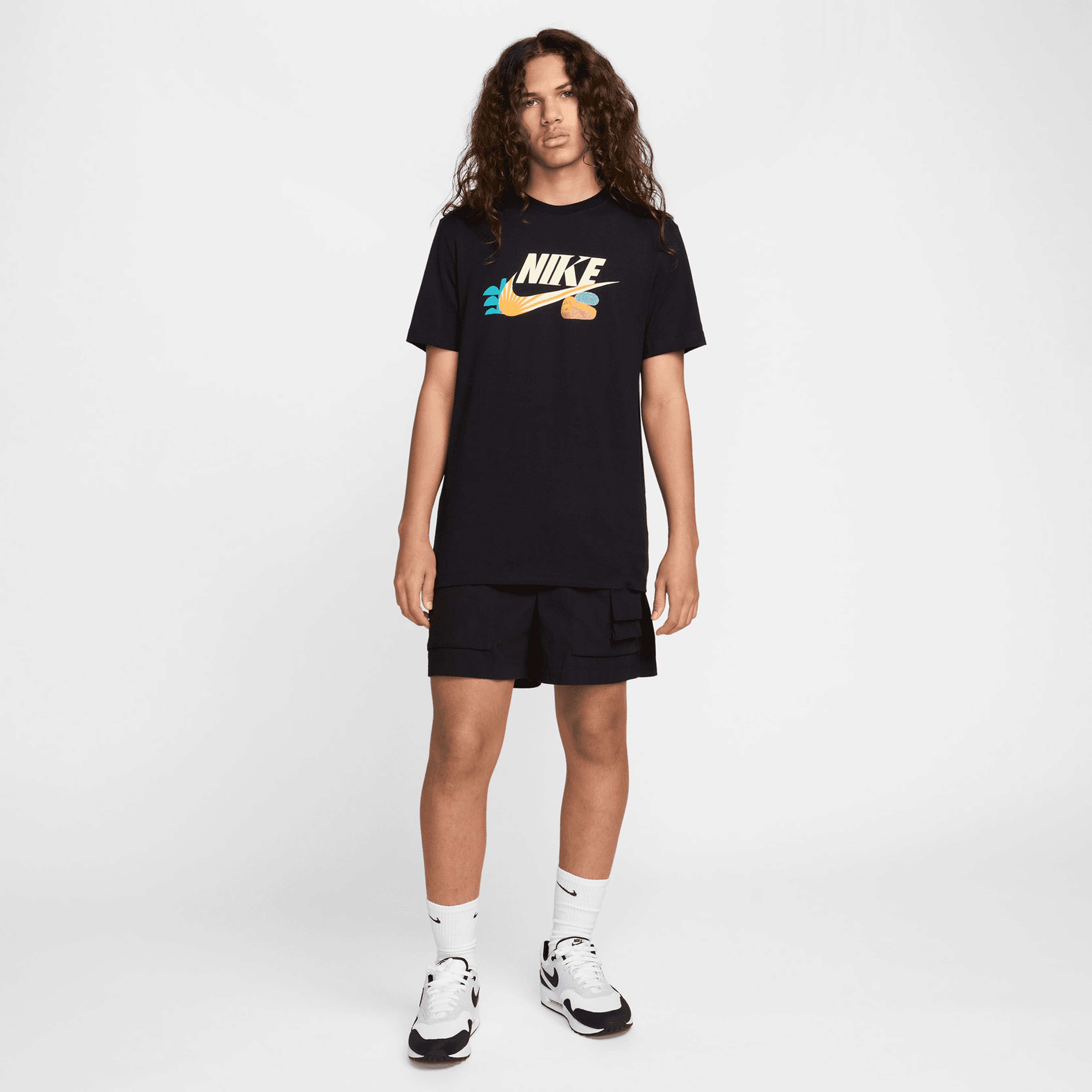 Nike Sportswear Erkek Siyah T-Shirt