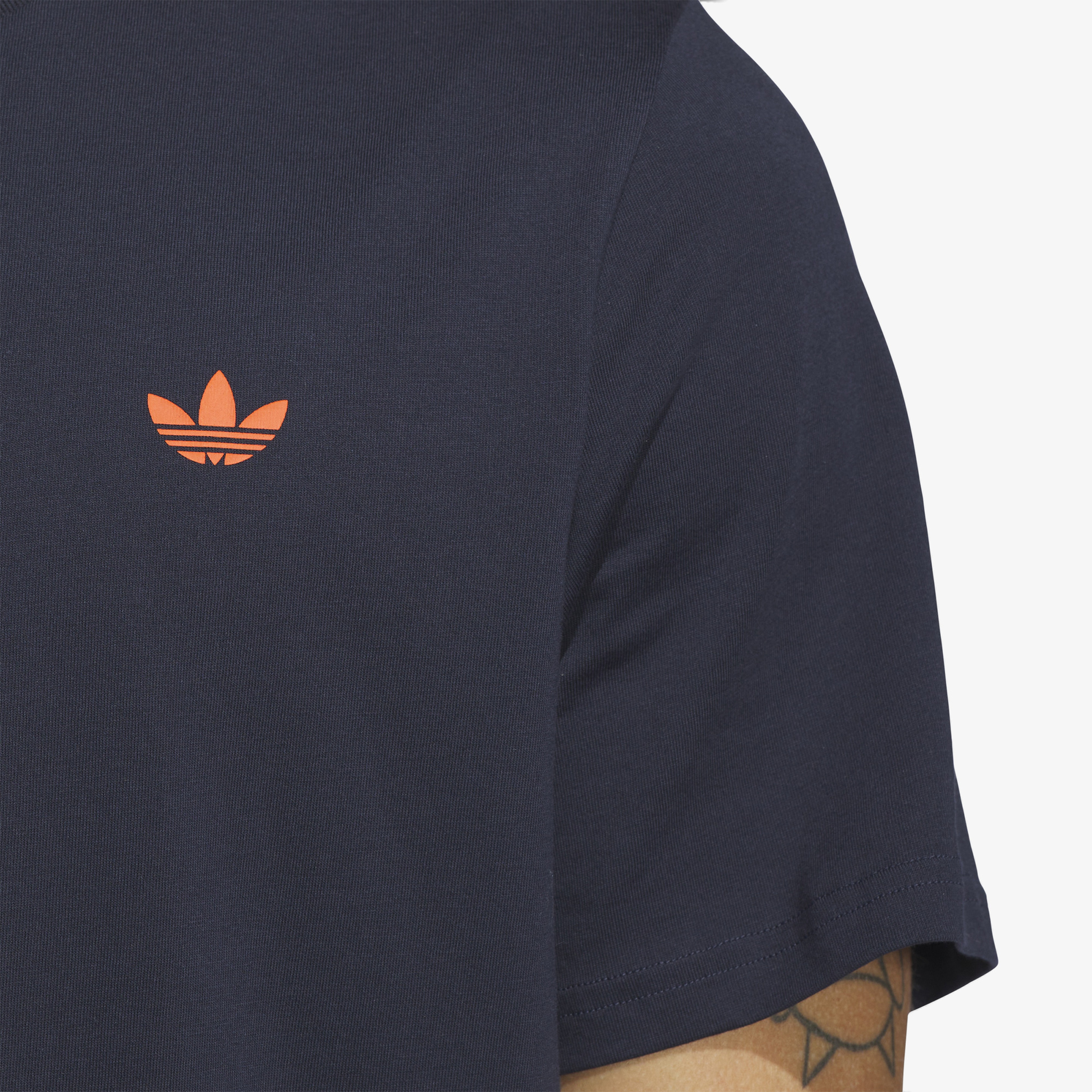 adidas Skateboarding 4. Logo Erkek Mavi T-Shirt