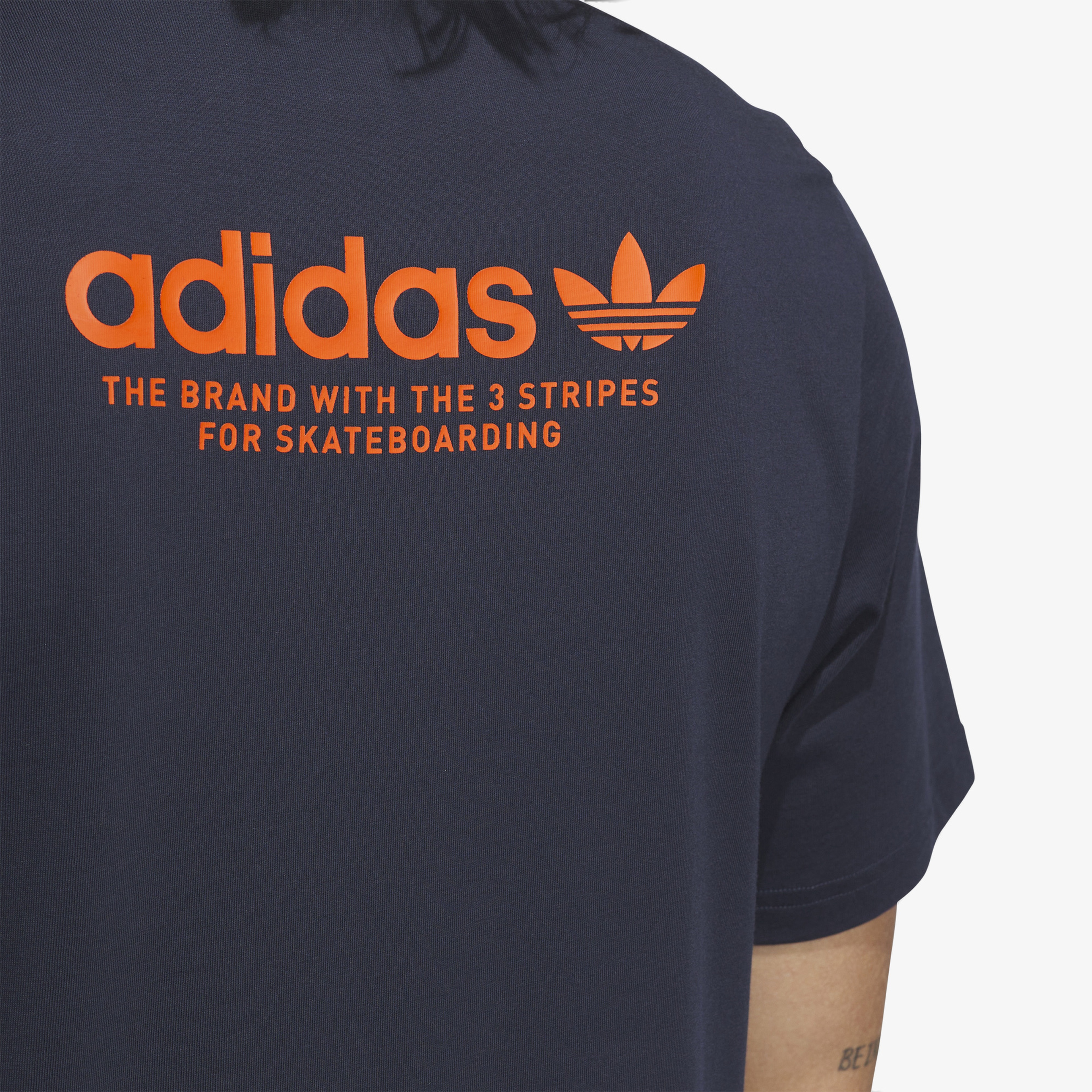 adidas Skateboarding 4. Logo Erkek Mavi T-Shirt