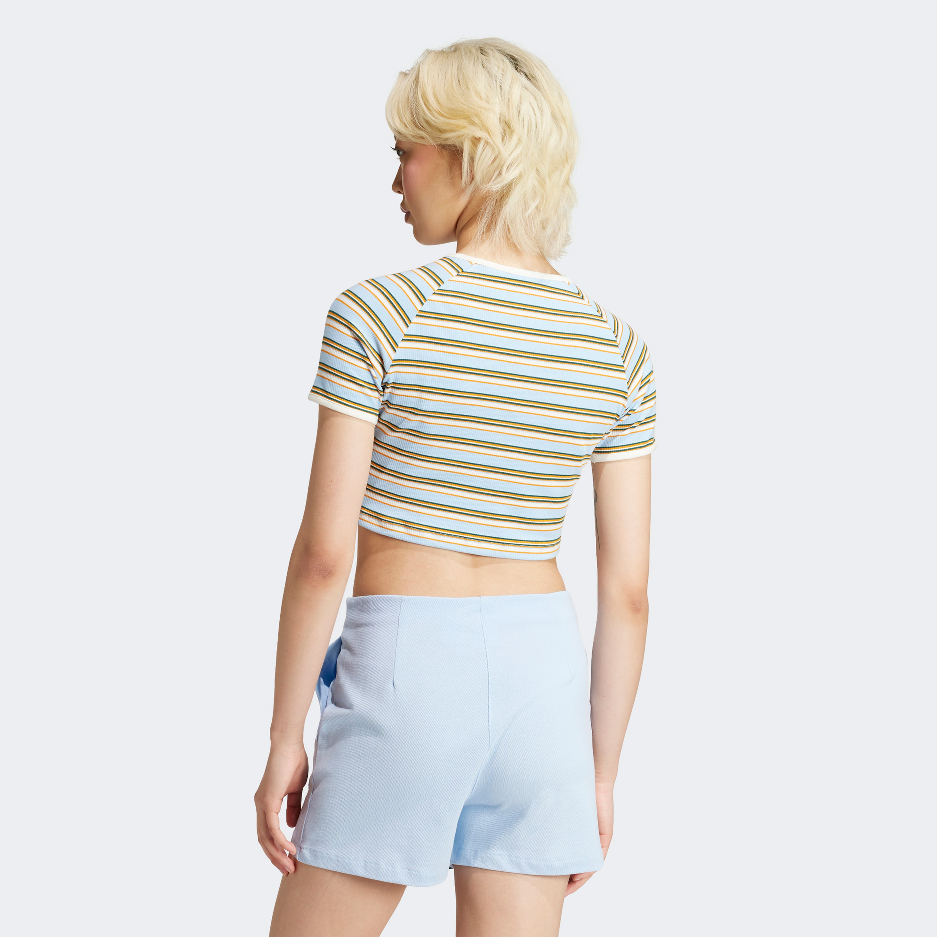 adidas Originals 80S Rib Stripe Baby Kadın Renkli T-Shirt