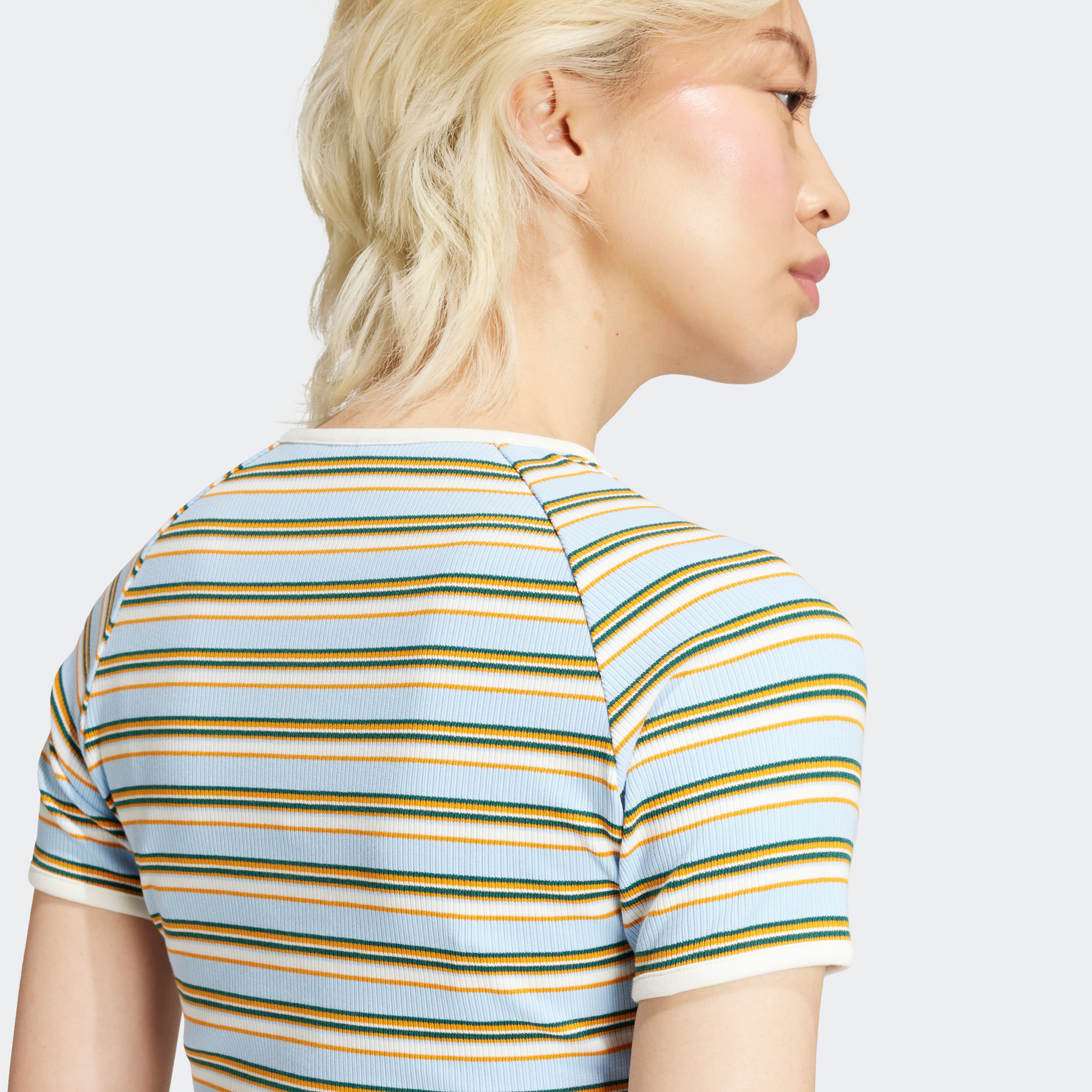adidas Originals 80S Rib Stripe Baby Kadın Renkli T-Shirt