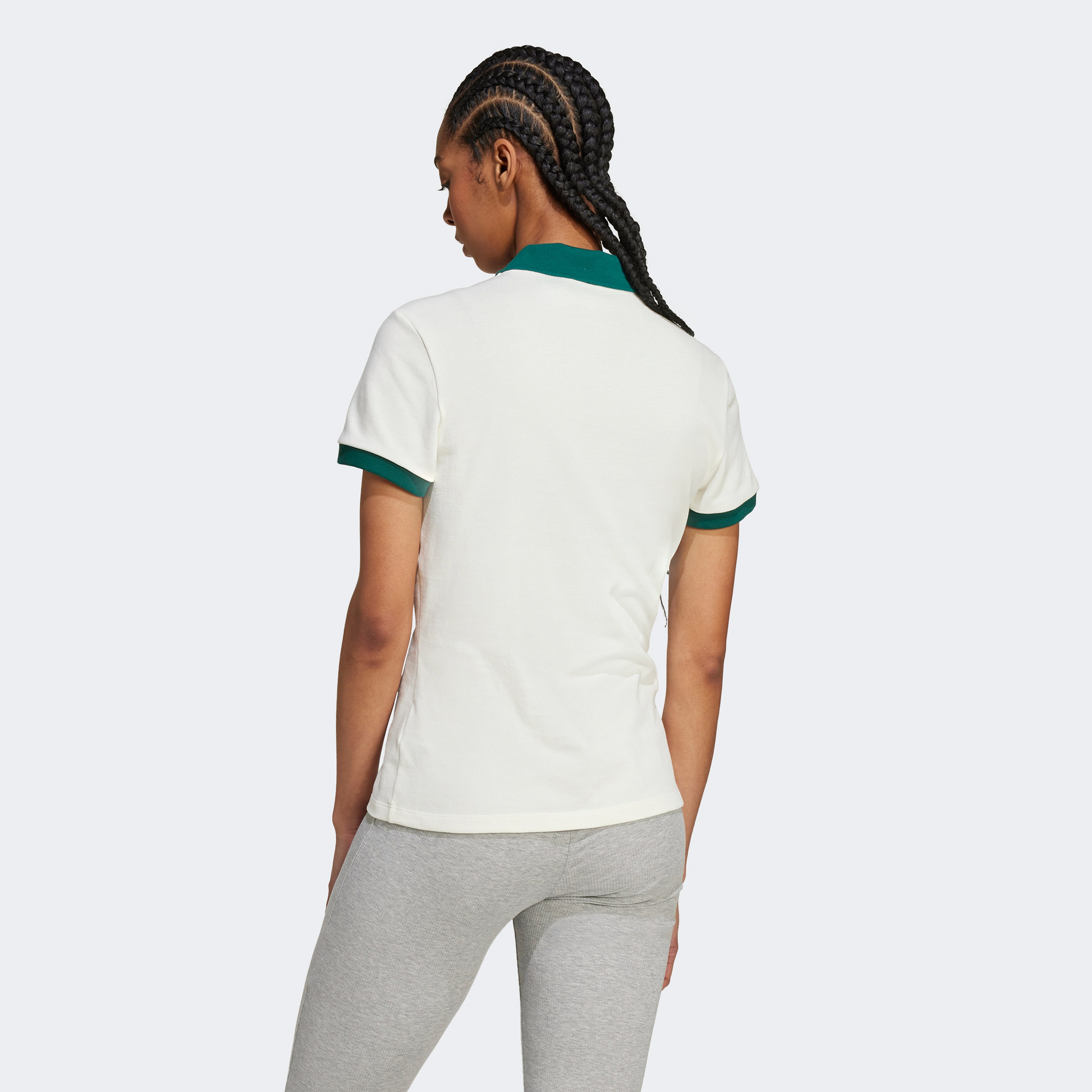 adidas Originals 80S Slim Kadın Beyaz Polo