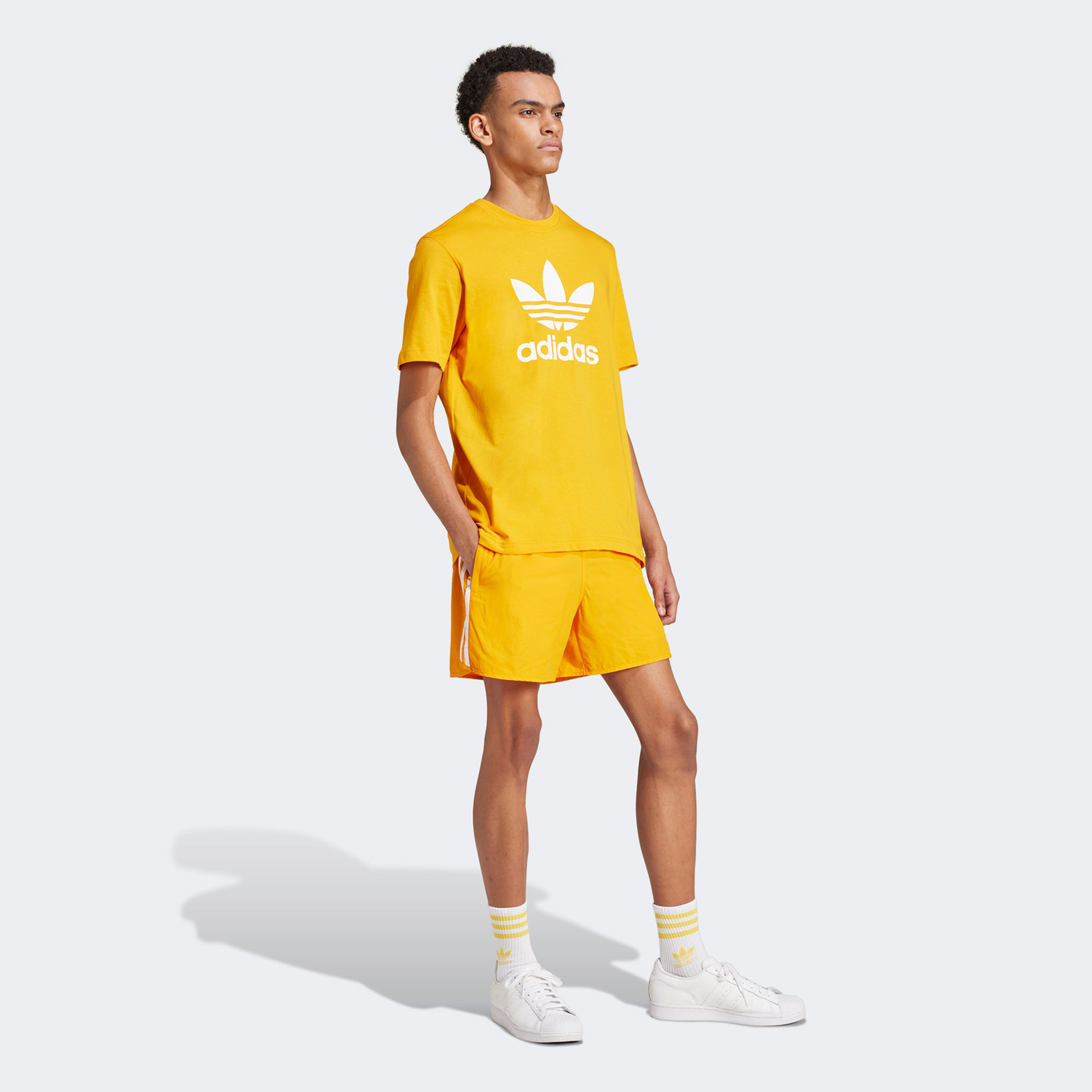adidas Adicolor Classics Sprinter Erkek Turuncu Şort