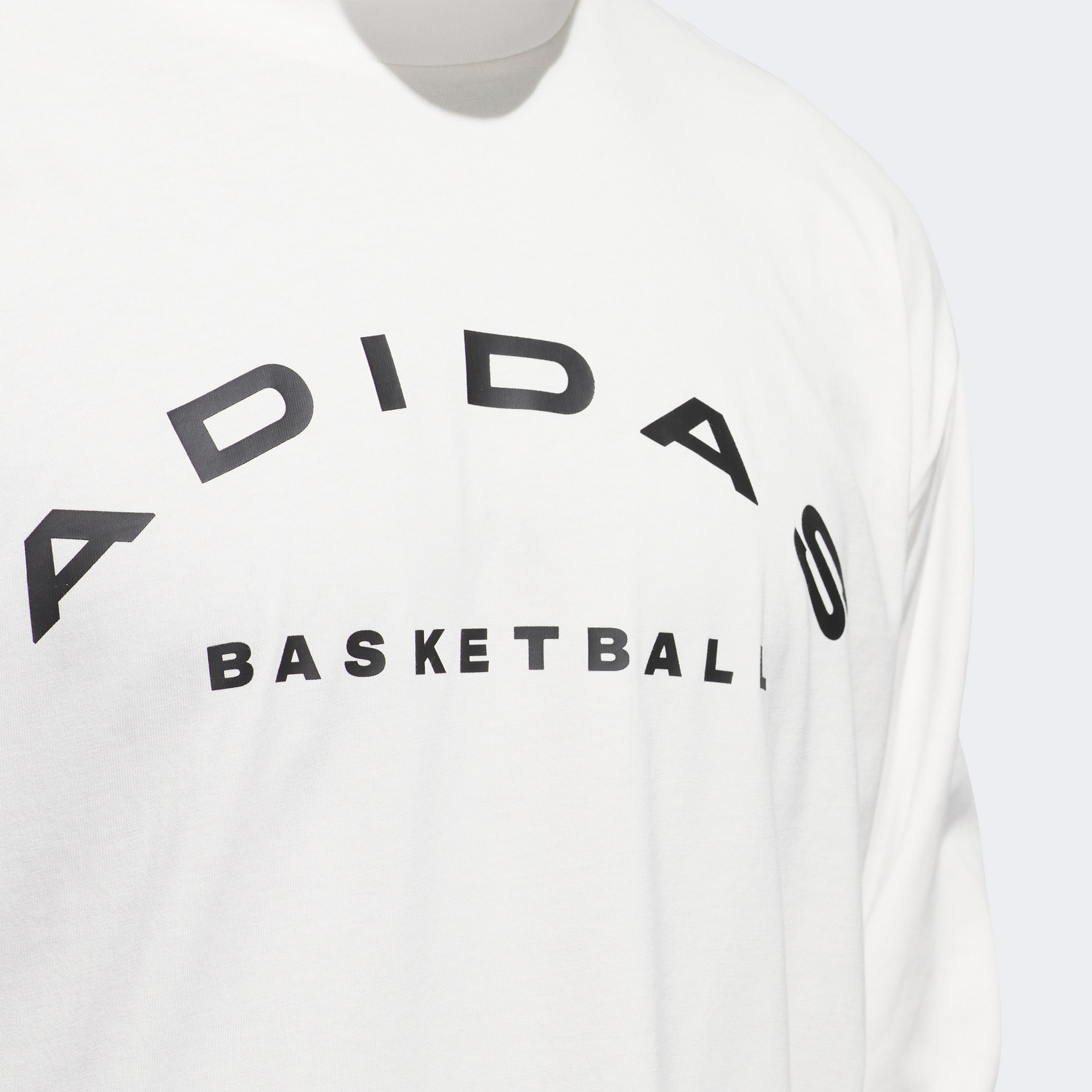 adidas Select Long Sleeve Erkek Beyaz T-Shirt