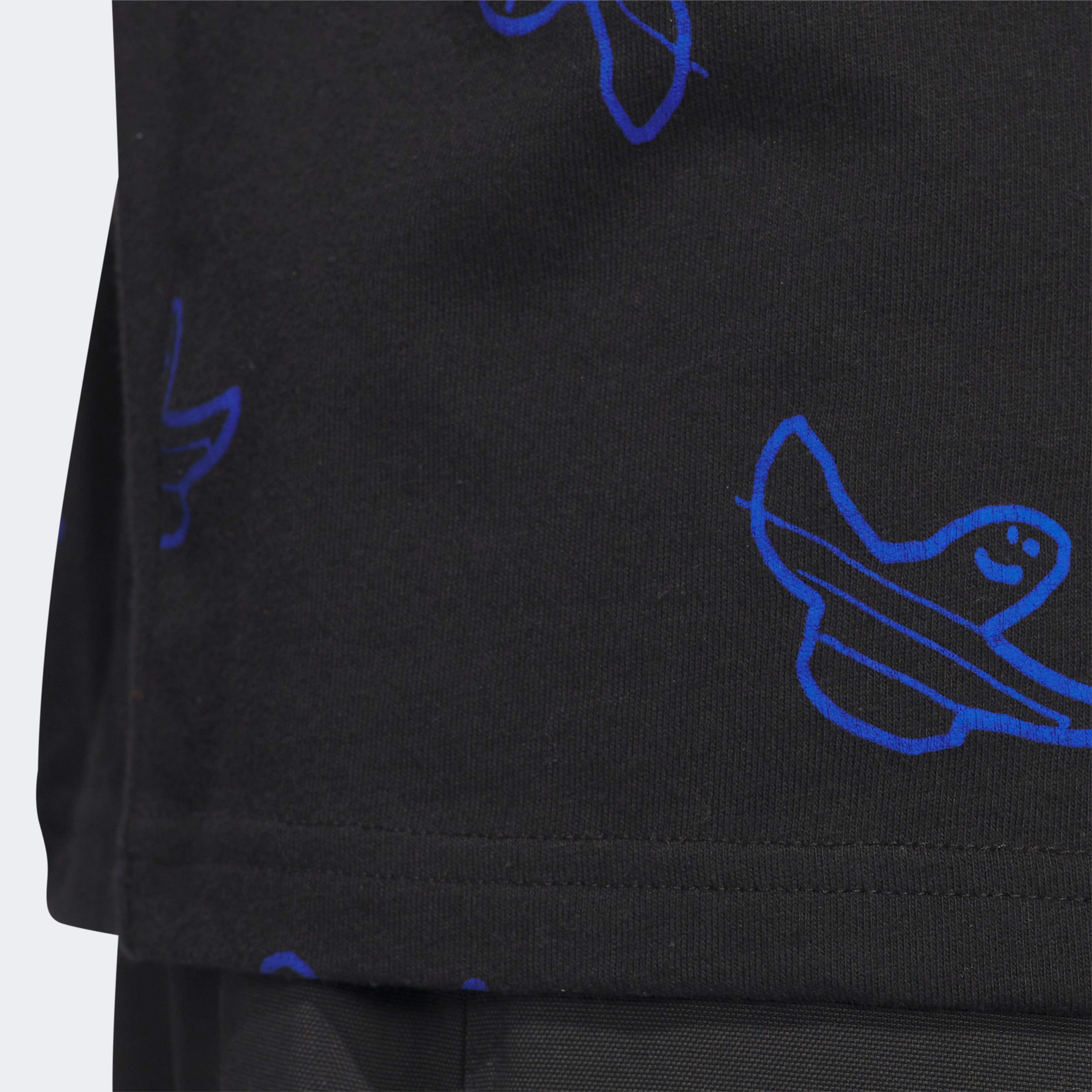 adidas Shmoofoil Allover Print Erkek Siyah T-Shirt