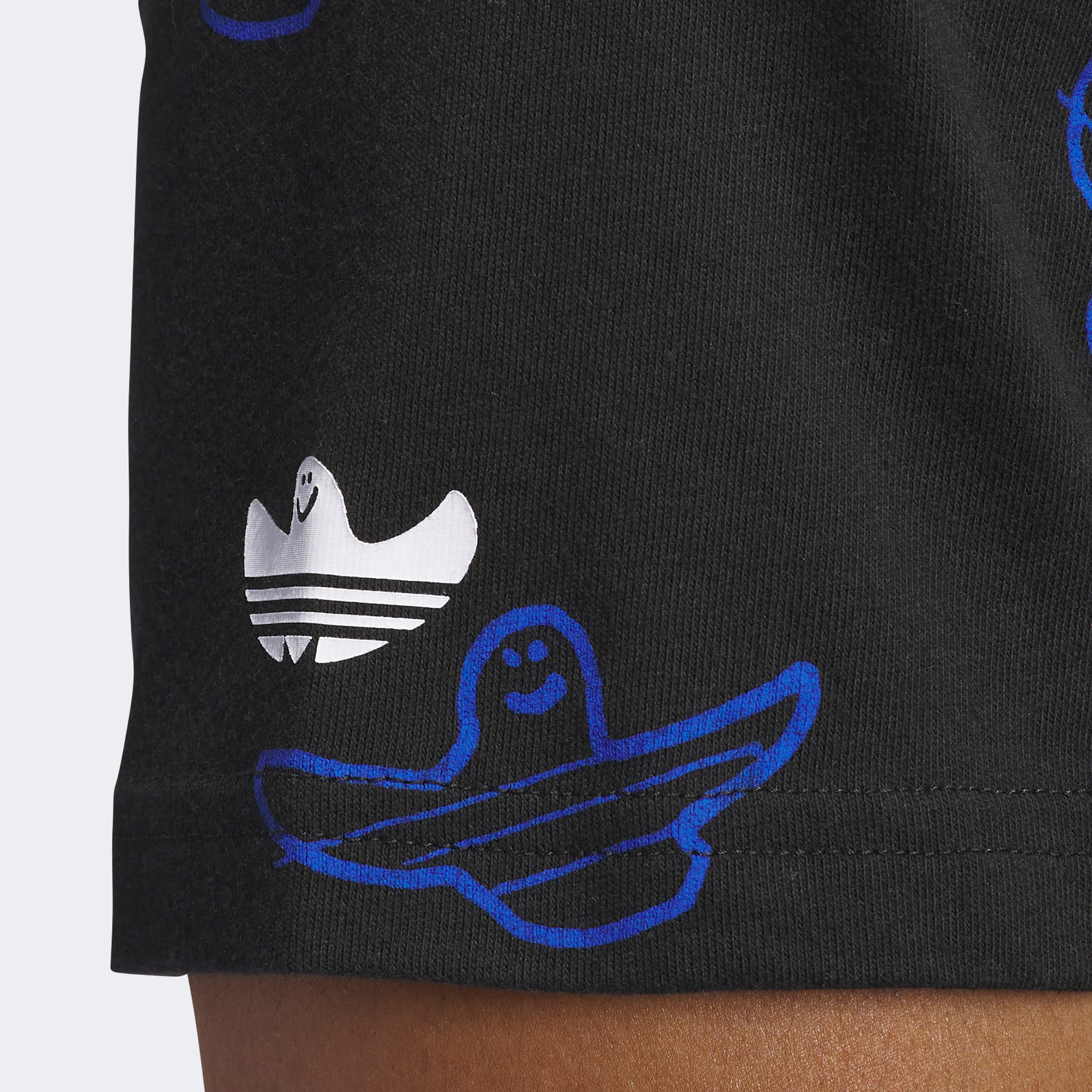 adidas Shmoofoil Allover Print Erkek Siyah T-Shirt