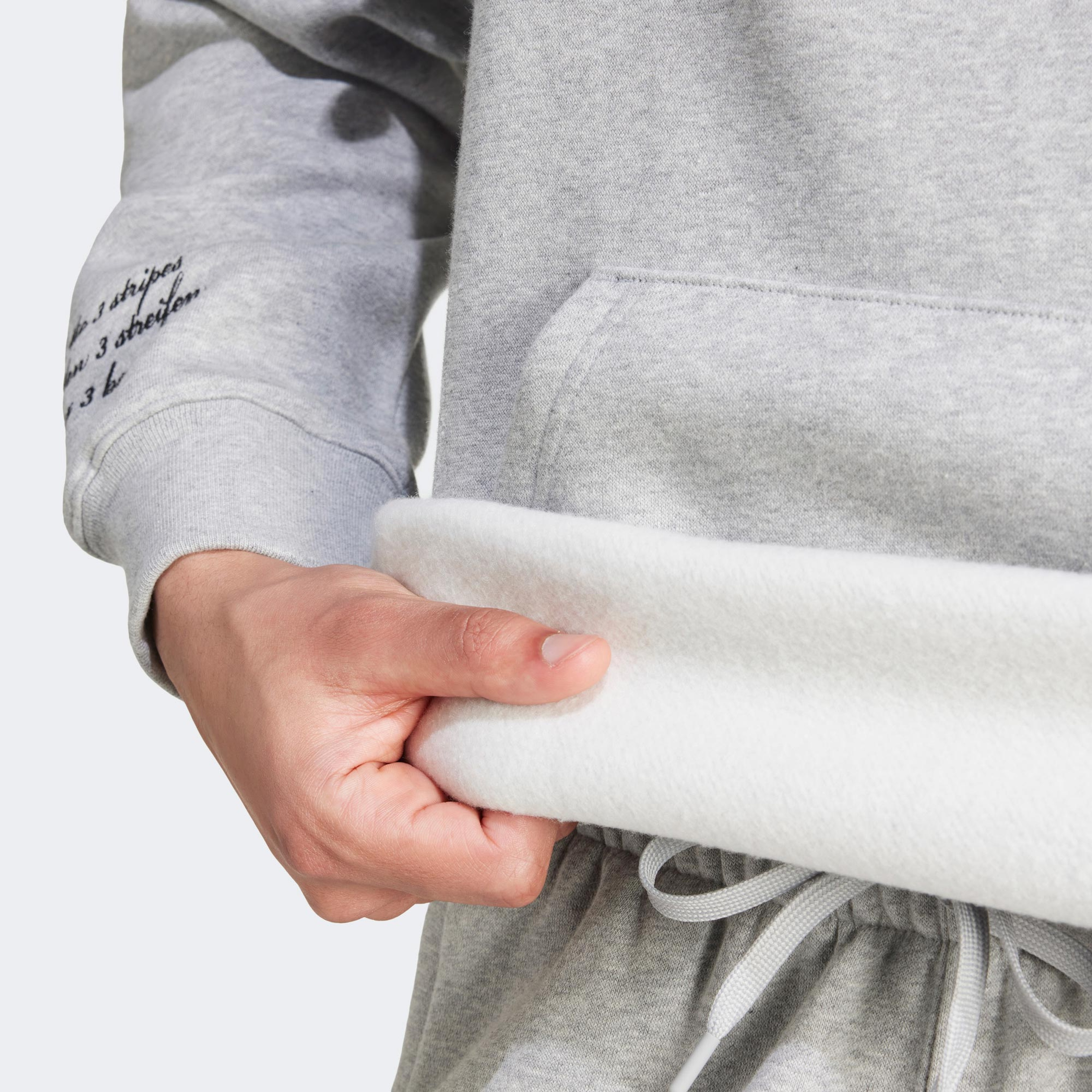 adidas Vrct Erkek Gri Hoodie