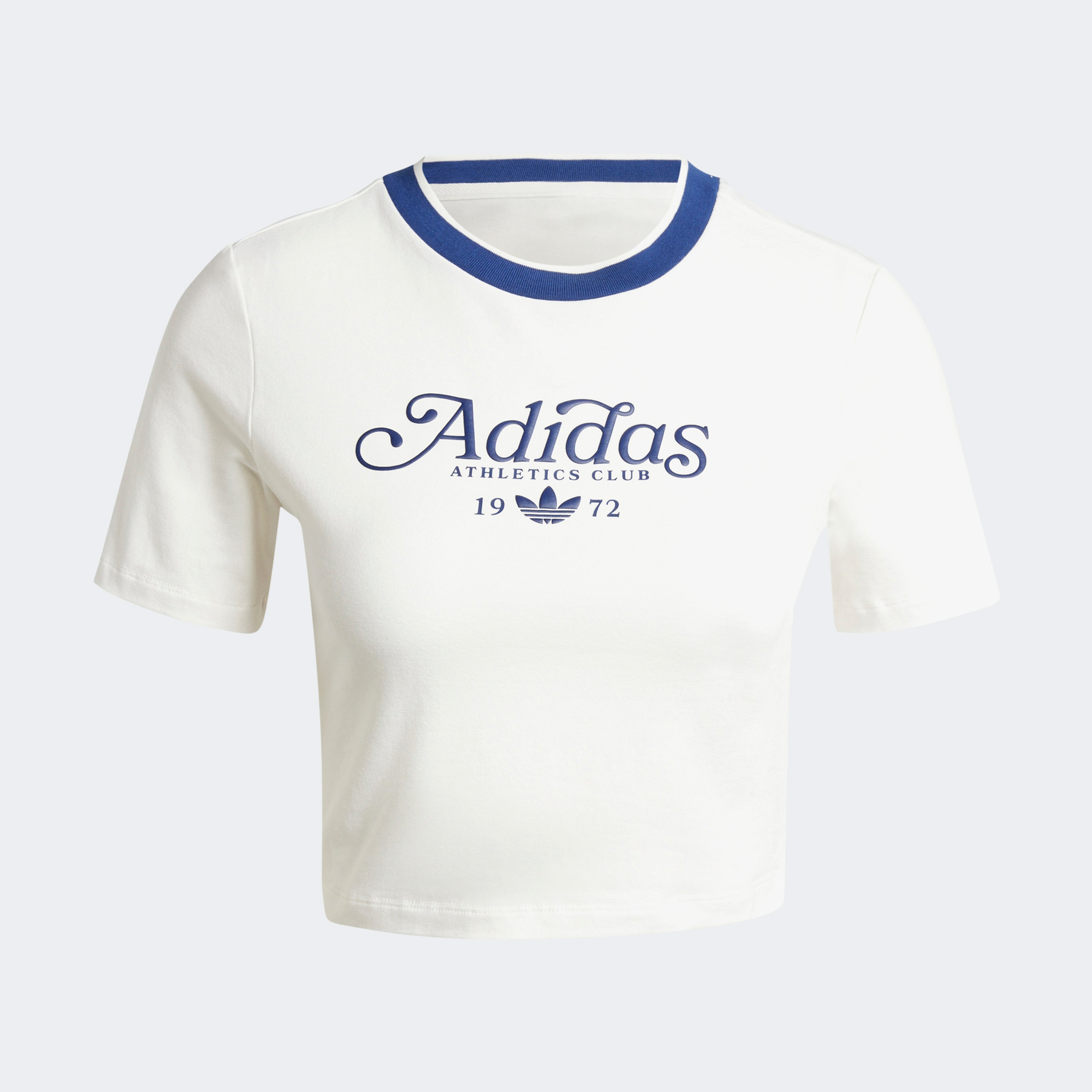 adidas Graphic Badge Slim 3 Stripe Kadın Beyaz T-Shirt
