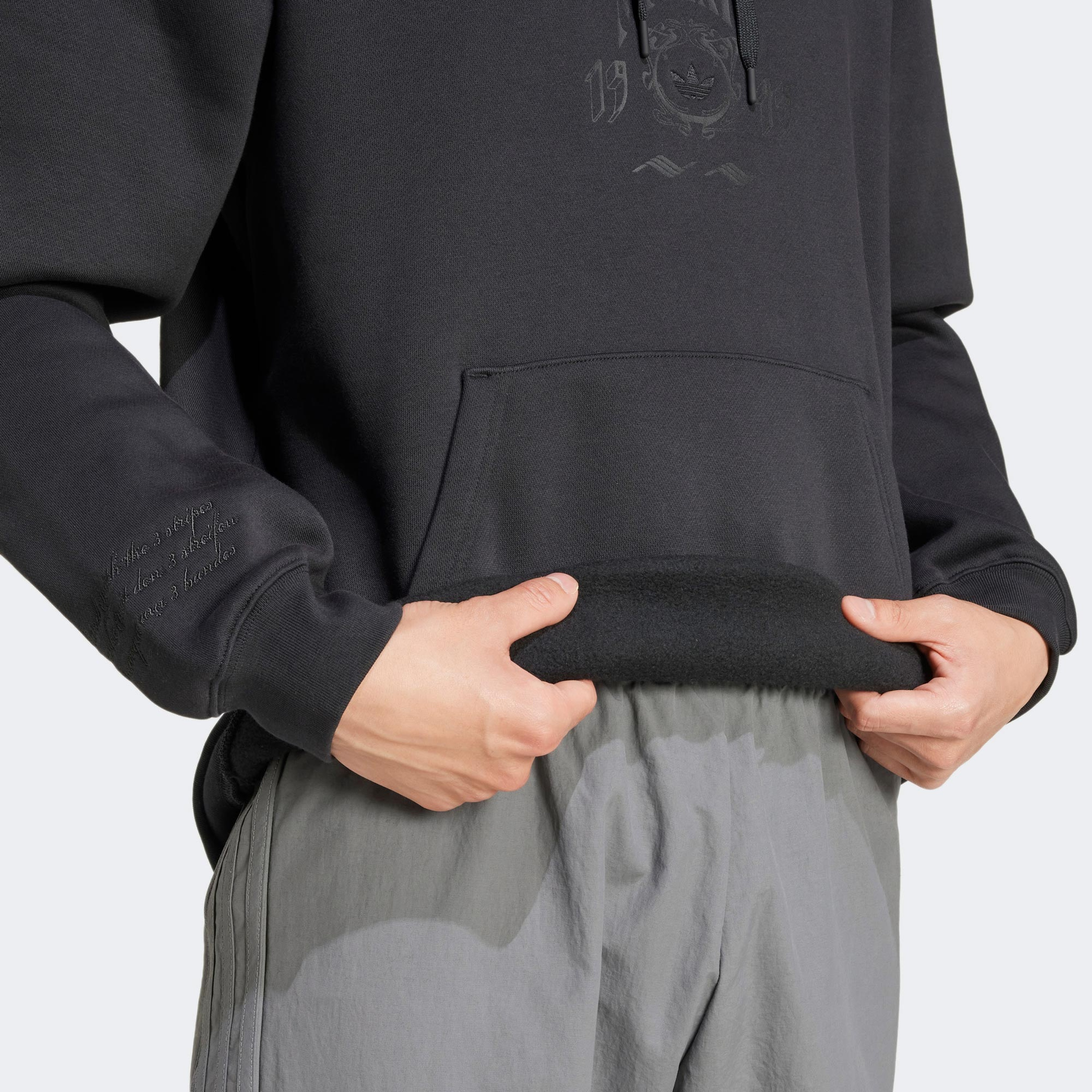 adidas Vrct Hooded 1 Erkek Siyah Hoodie