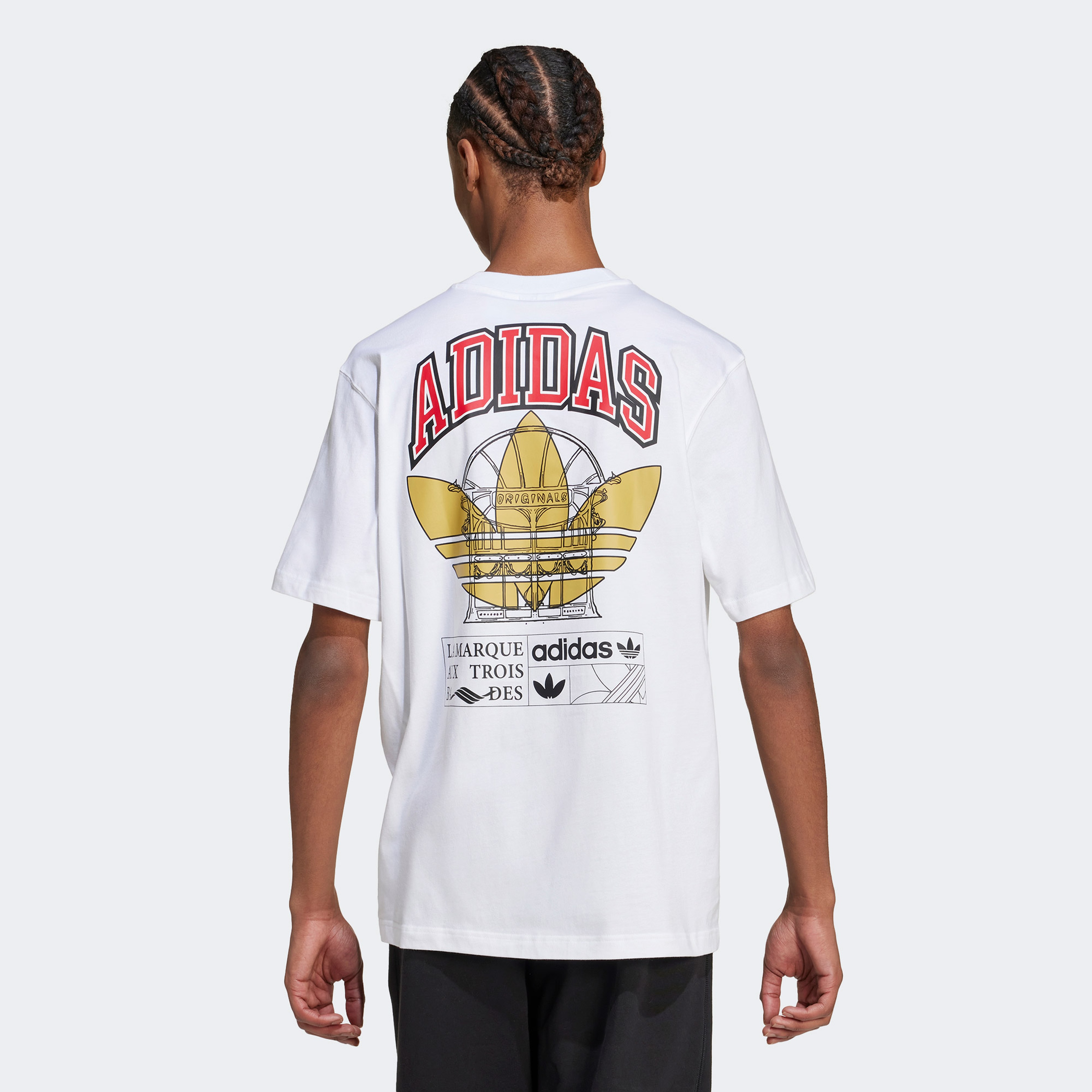 adidas VTCT 2 Erkek Beyaz T-Shirt