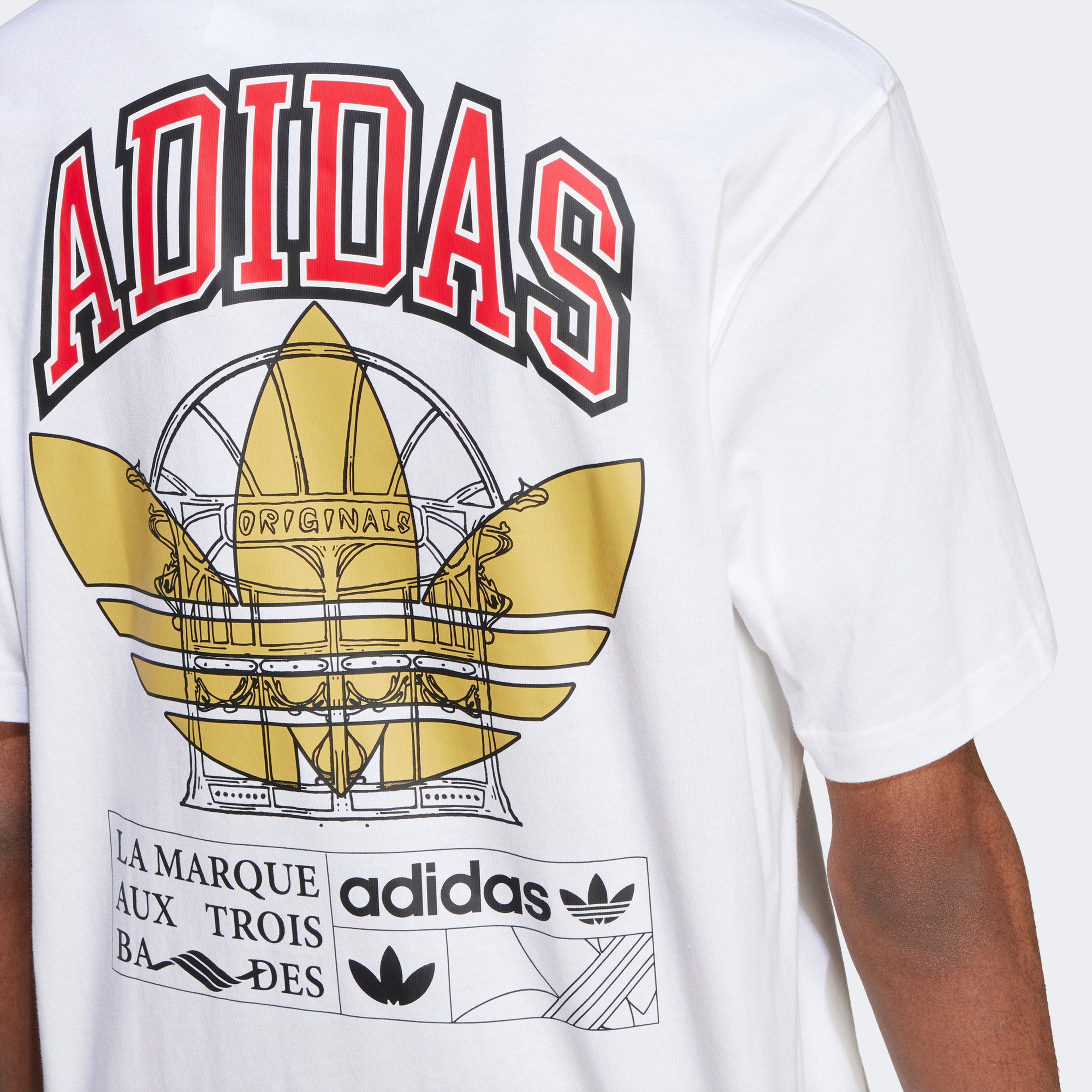 adidas VTCT 2 Erkek Beyaz T-Shirt