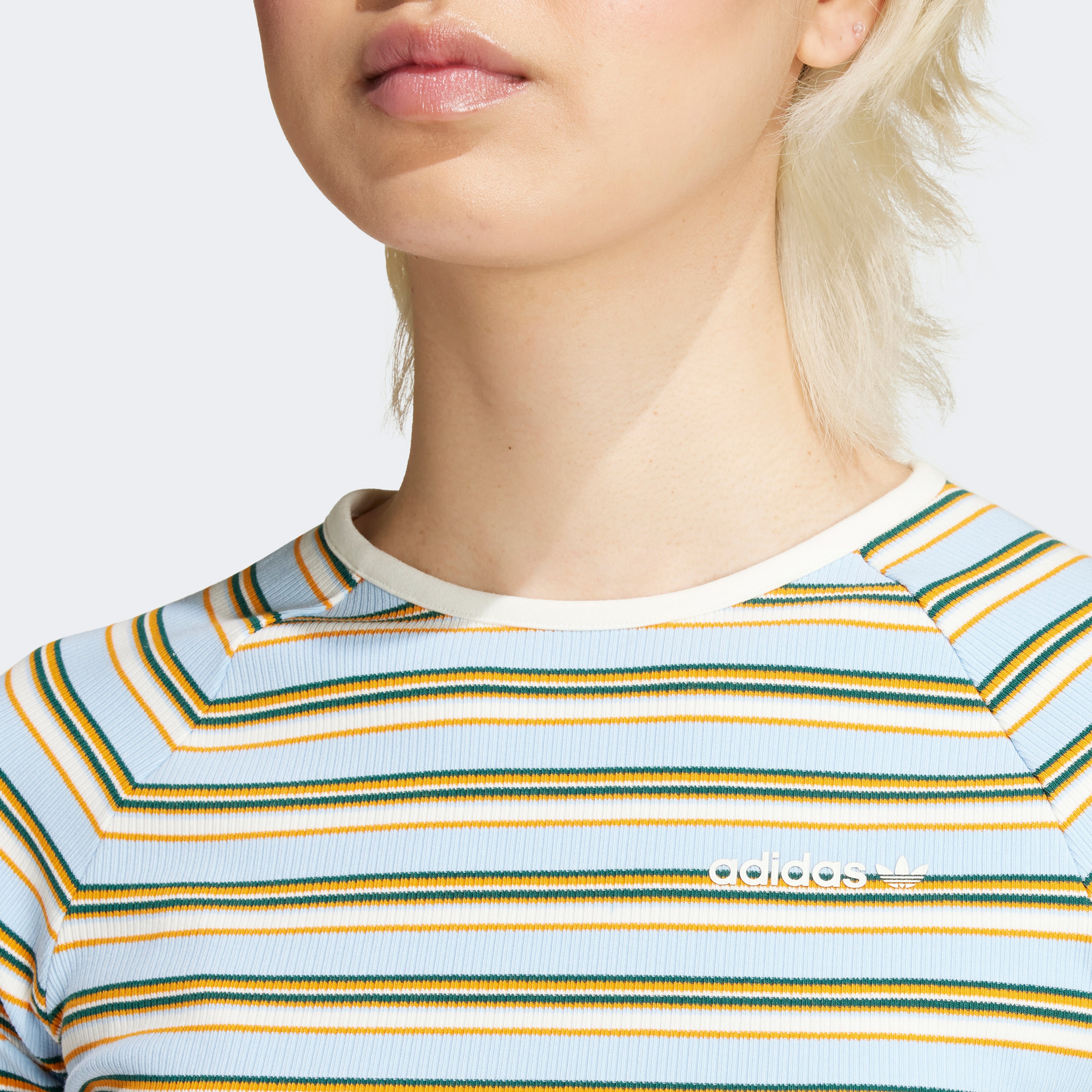 adidas Originals 80S Rib Stripe Baby Kadın Renkli T-Shirt