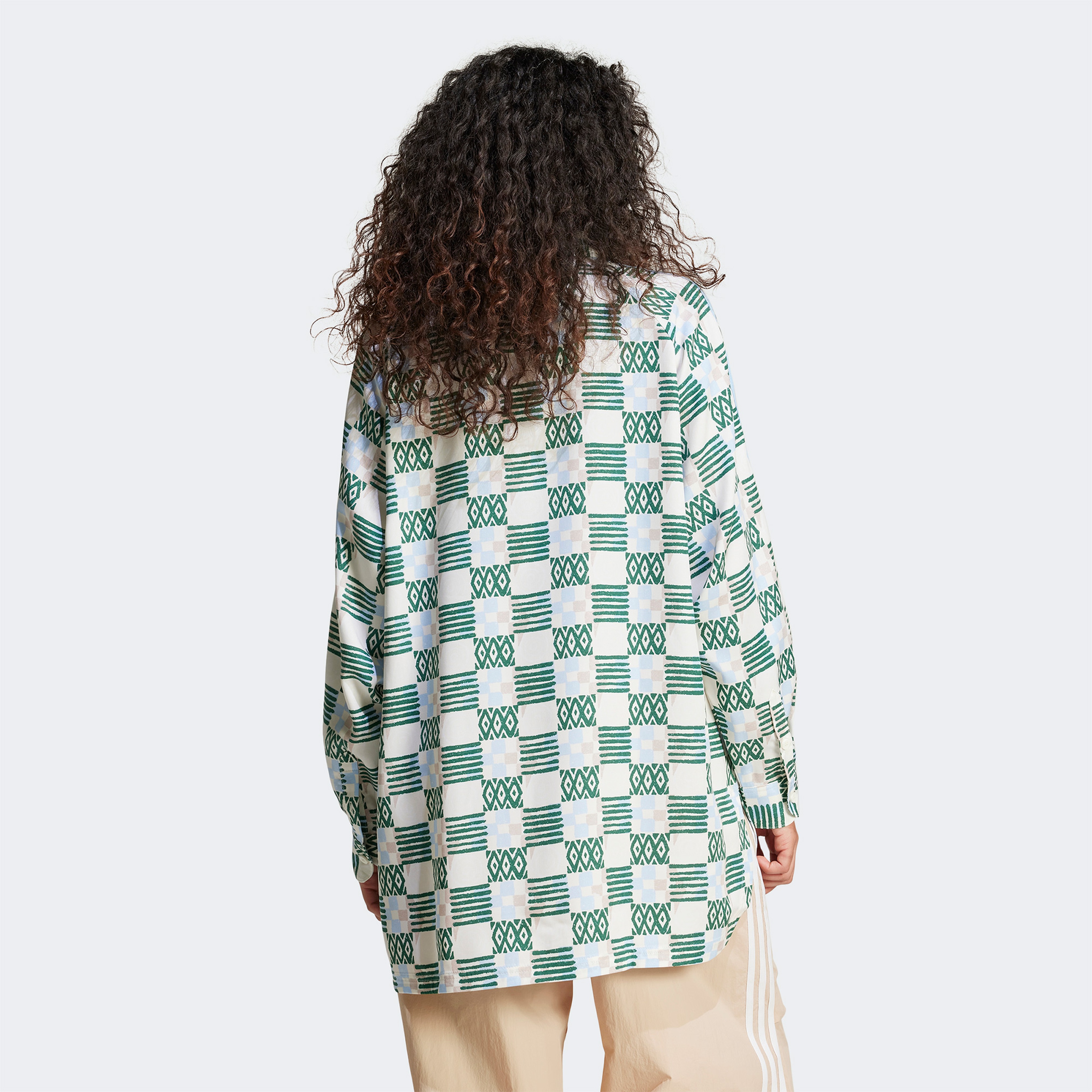 adidas Originals 80S Longsleeve Shirt Kadın Renkli Gömlek