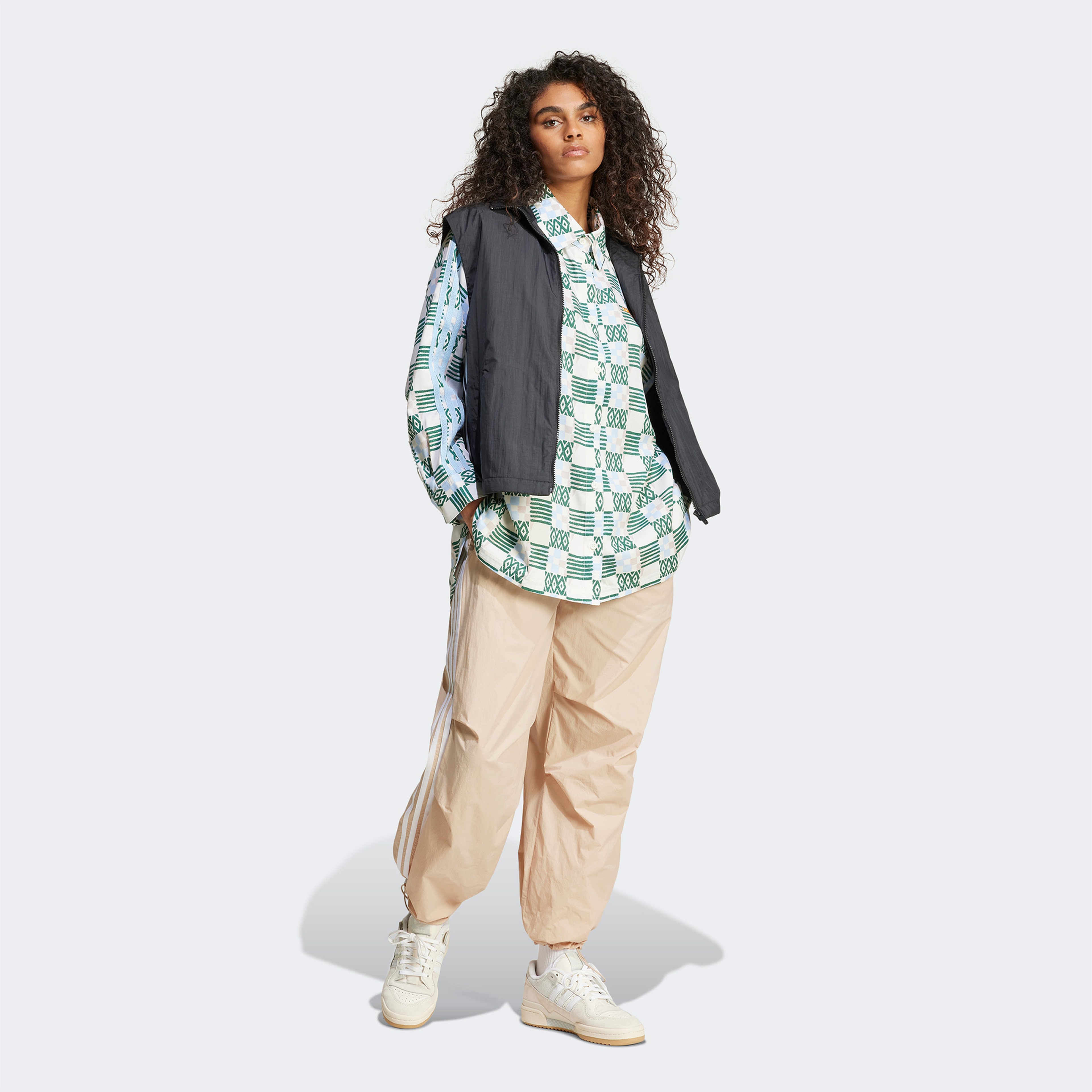 adidas Originals 80S Longsleeve Shirt Kadın Renkli Gömlek