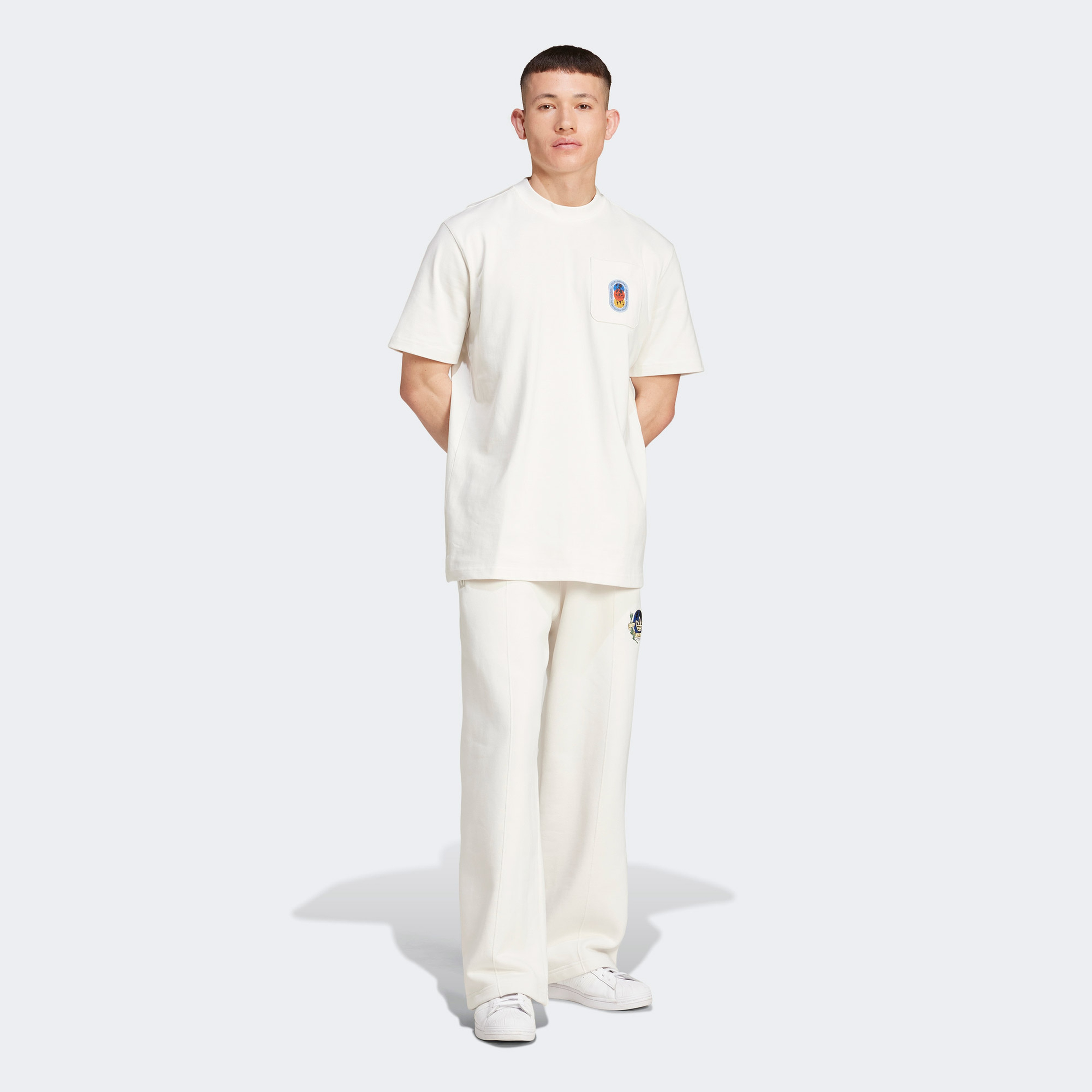 adidas Olpc 2 Erkek Beyaz T-Shirt