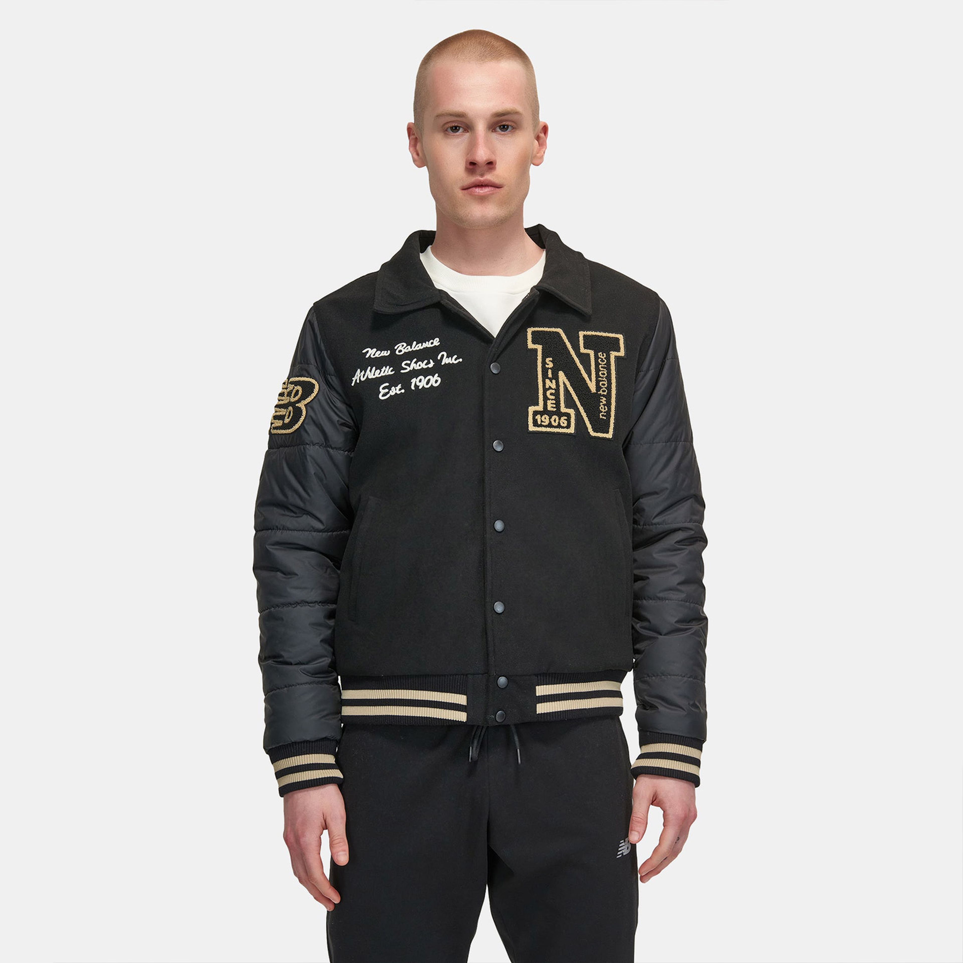 New Balance Lifestyle Erkek Siyah Ceket