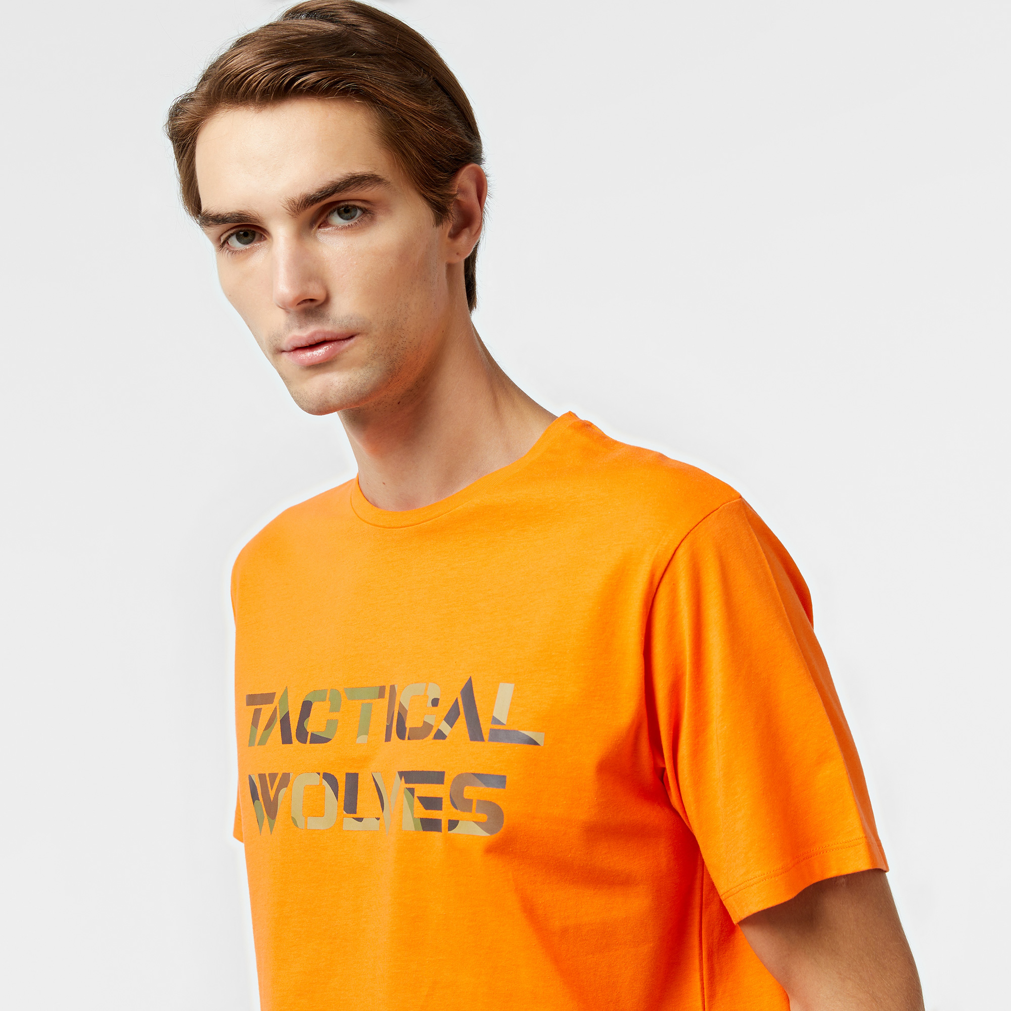 Tactical Wolves Classical Erkek Siyah T-Shirt