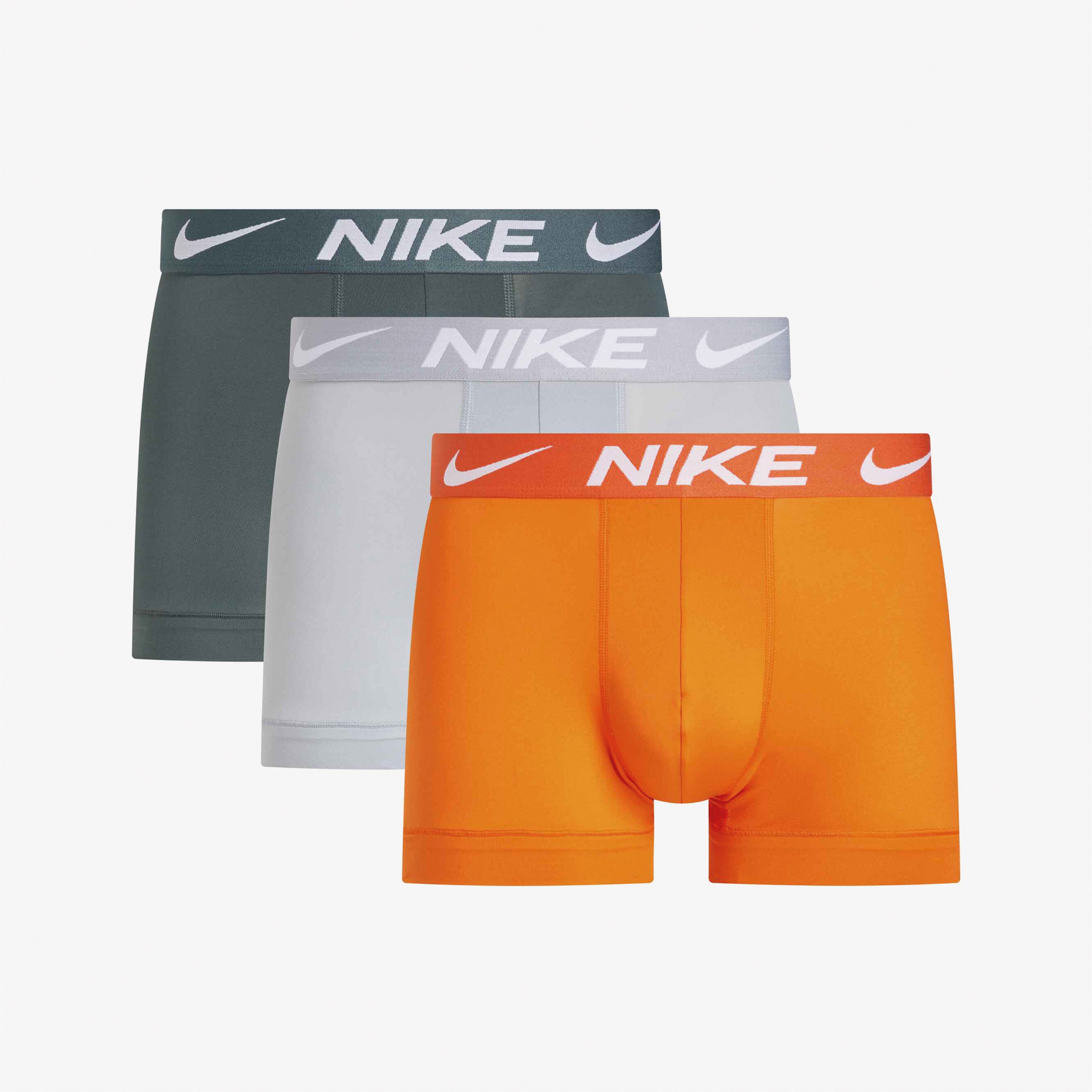 Nike Essential Micro Erkek 3'lü Renkli Boxer