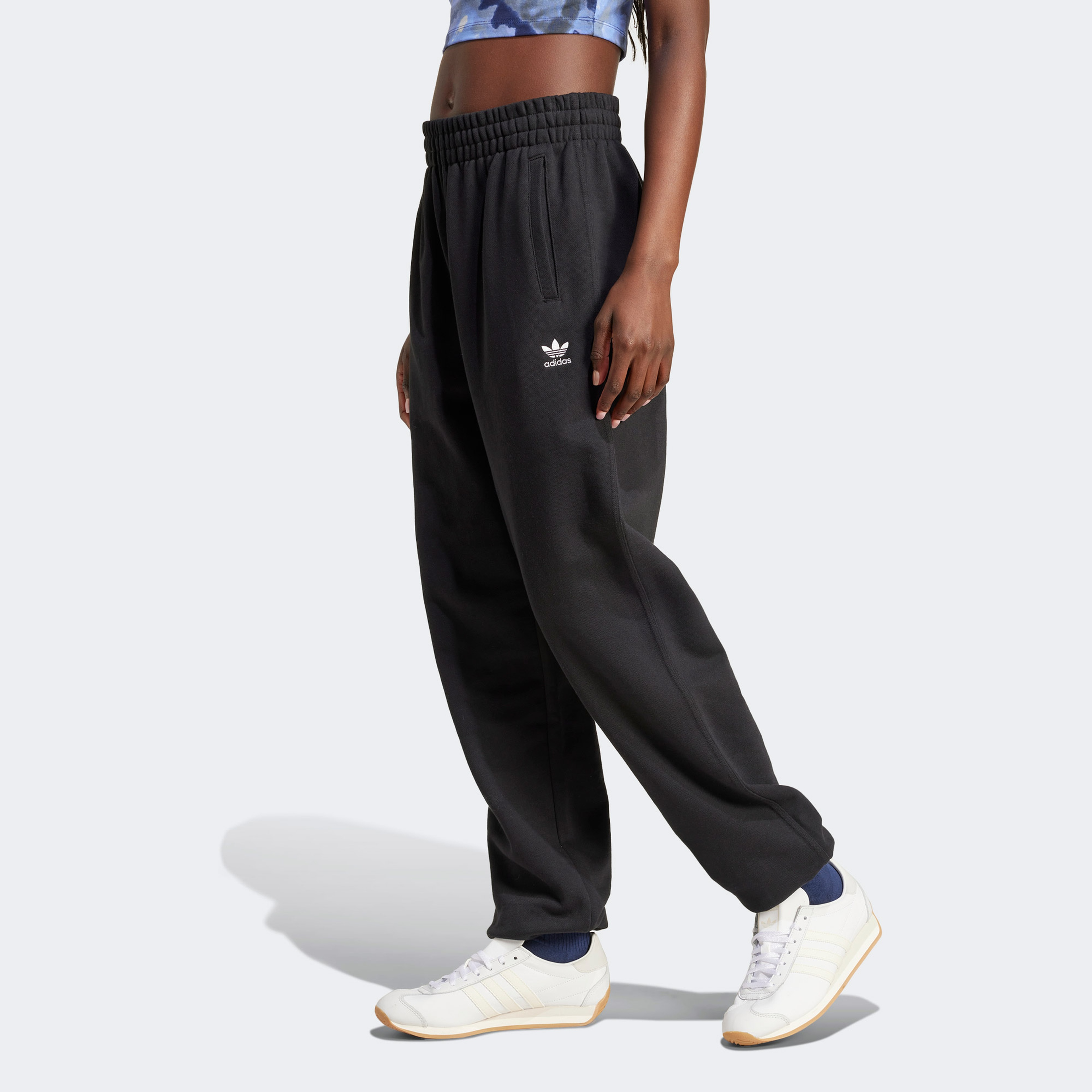 adidas Essentials French Terry Jogger Kadın Siyah Eşofman Altı