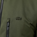 Erkek Regular Fit Dik Yaka Çift Taraflı Siyah Mont