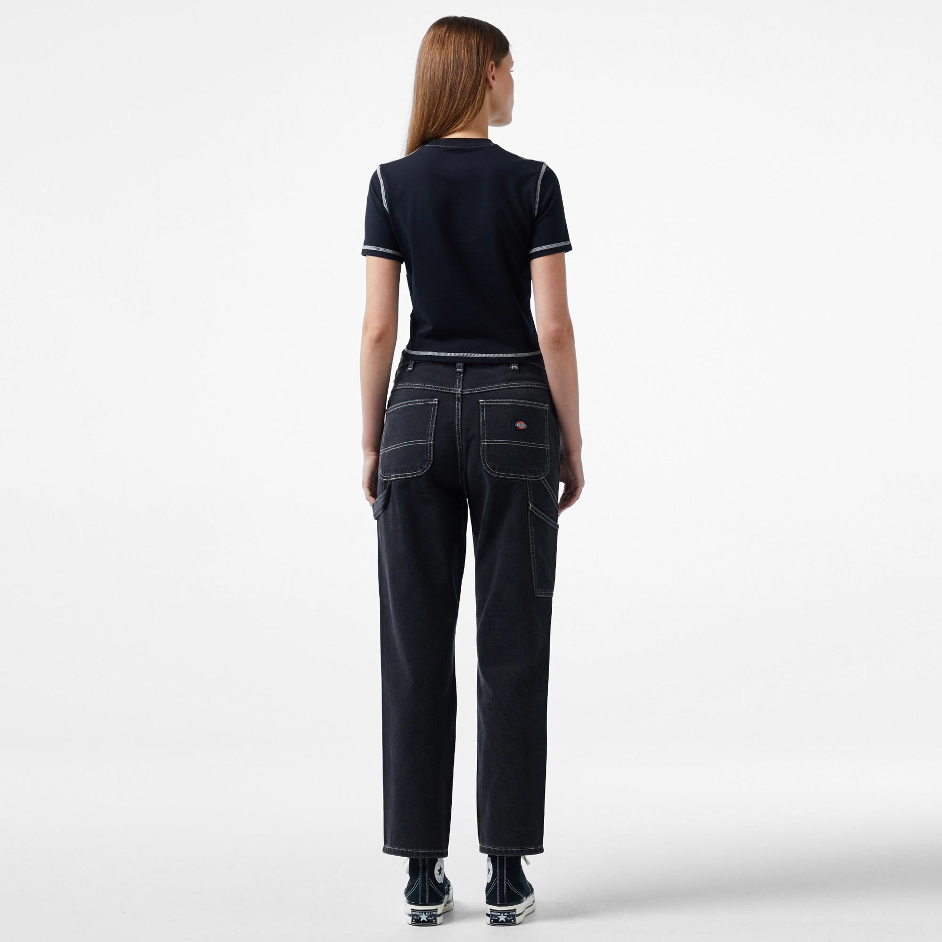 Dickies Ellendale Denim Kadın Siyah Pantolon