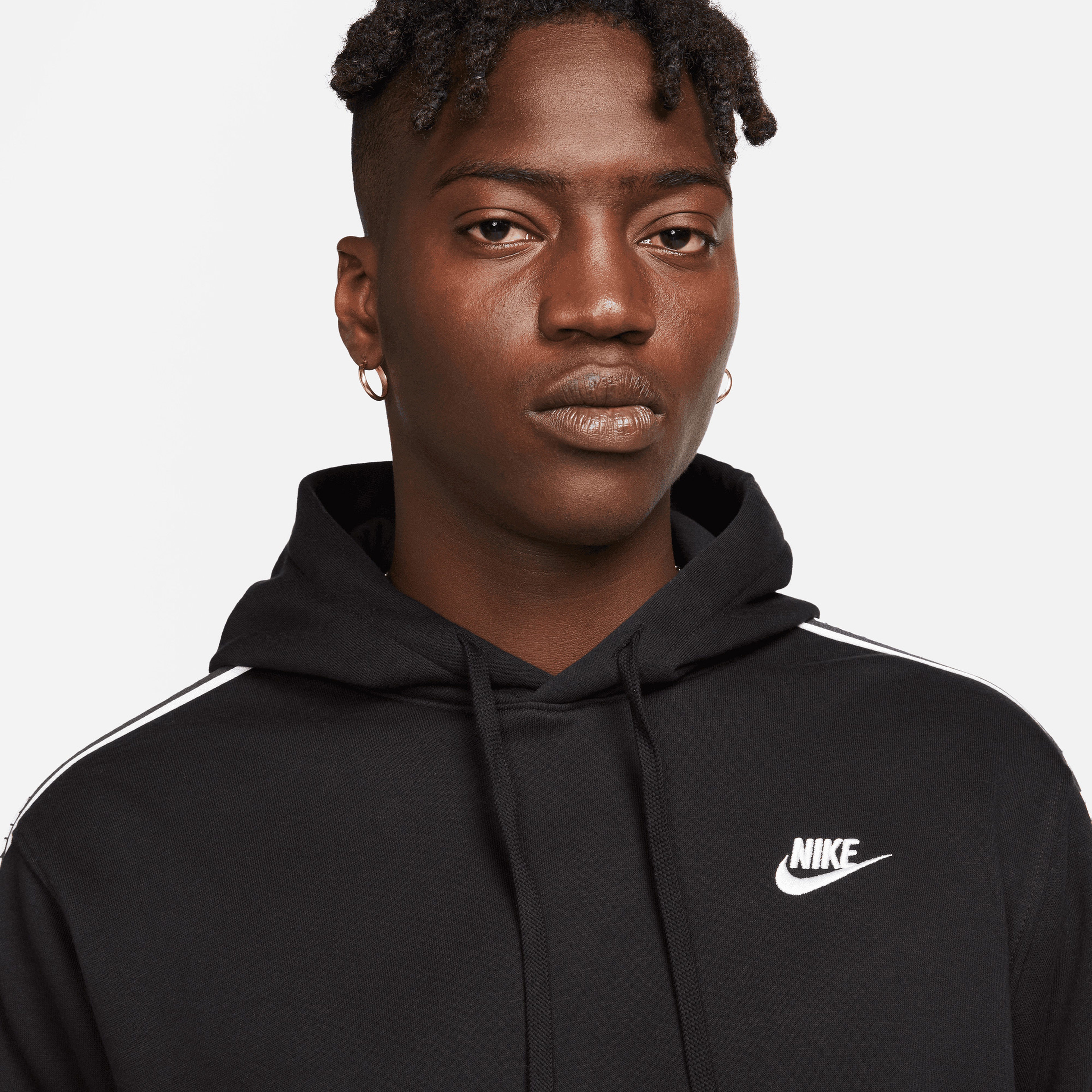Nike Club Fleece Erkek Siyah Eşofman Takımı