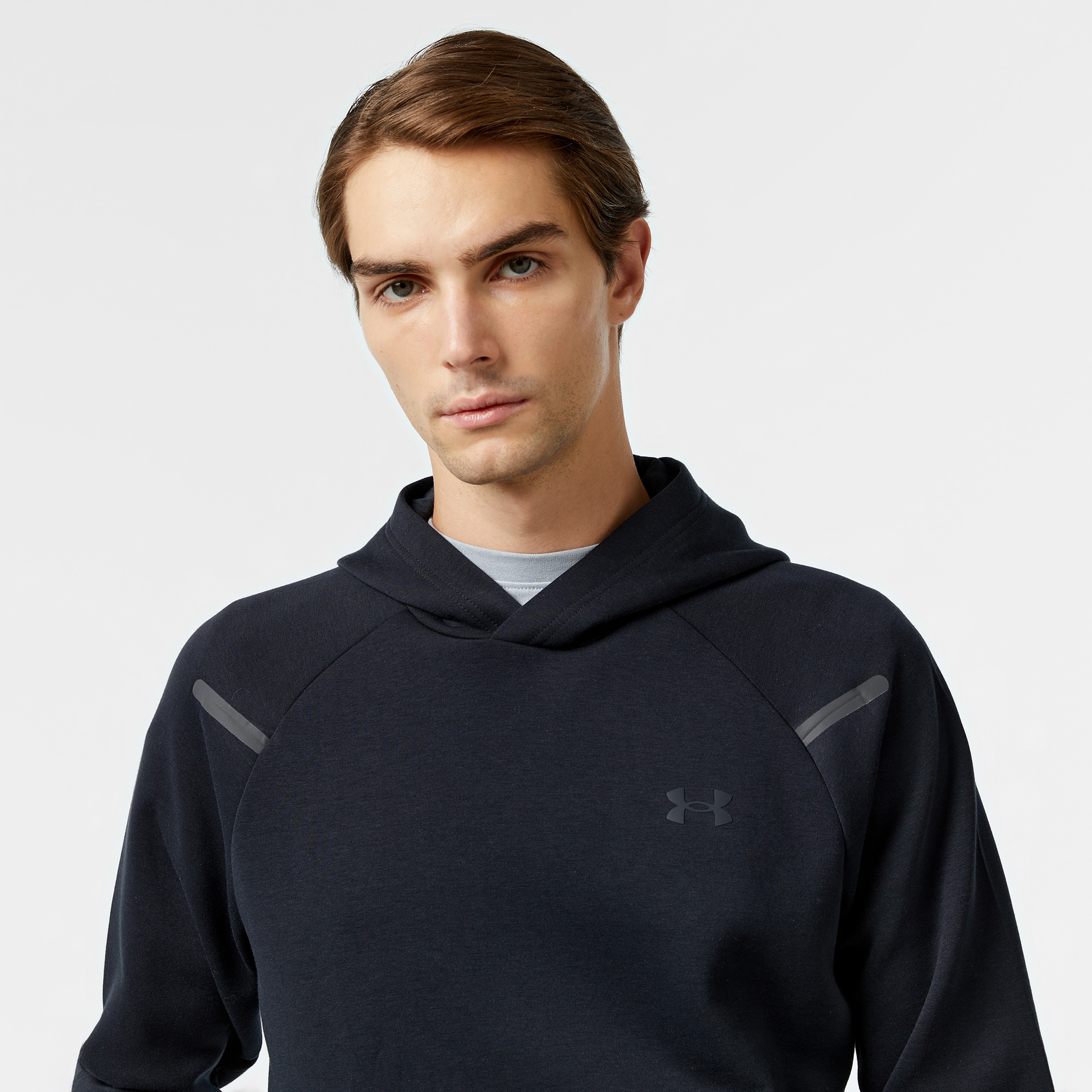 Under Armour Unstoppable Fleece Hd Eu Erkek Siyah Sweatshirt